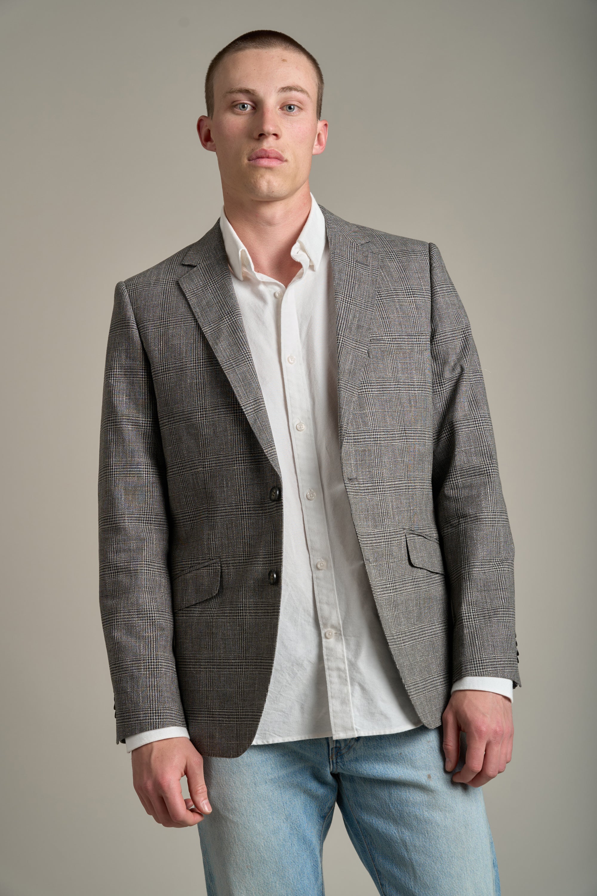Horton Check Blazer - Image 3