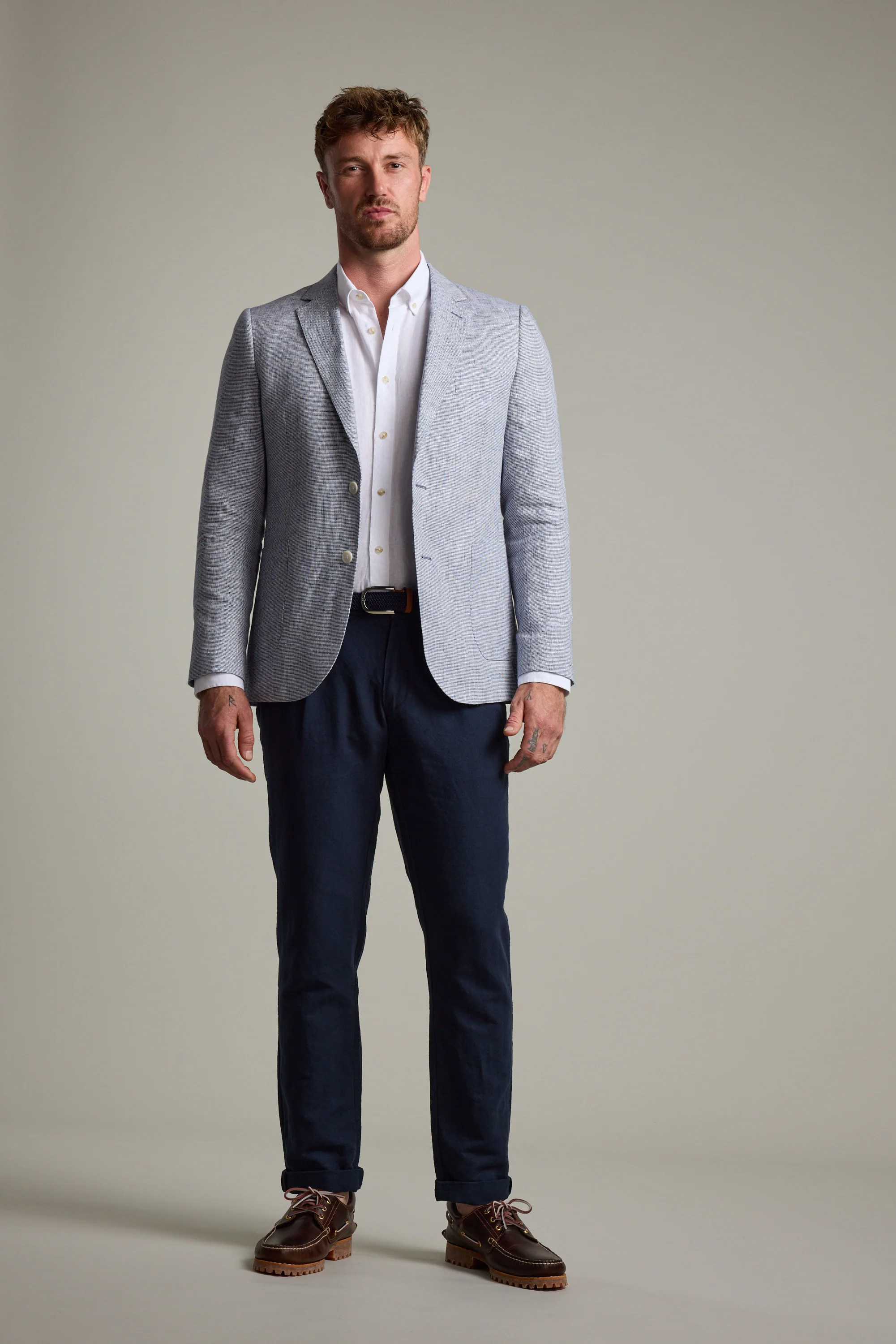 Hubert Texture Blazer - Image 5