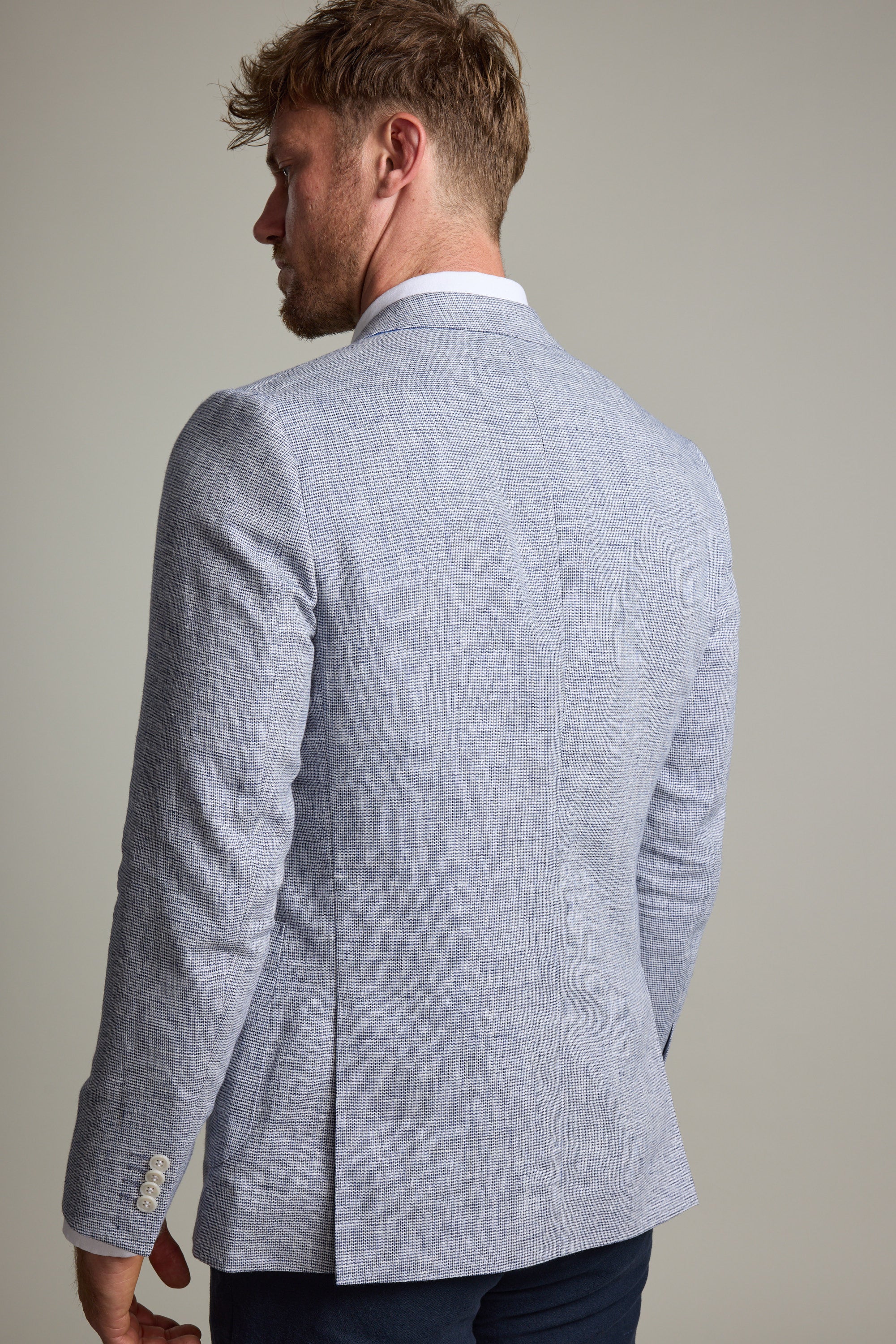 Hubert Texture Blazer - Image 7