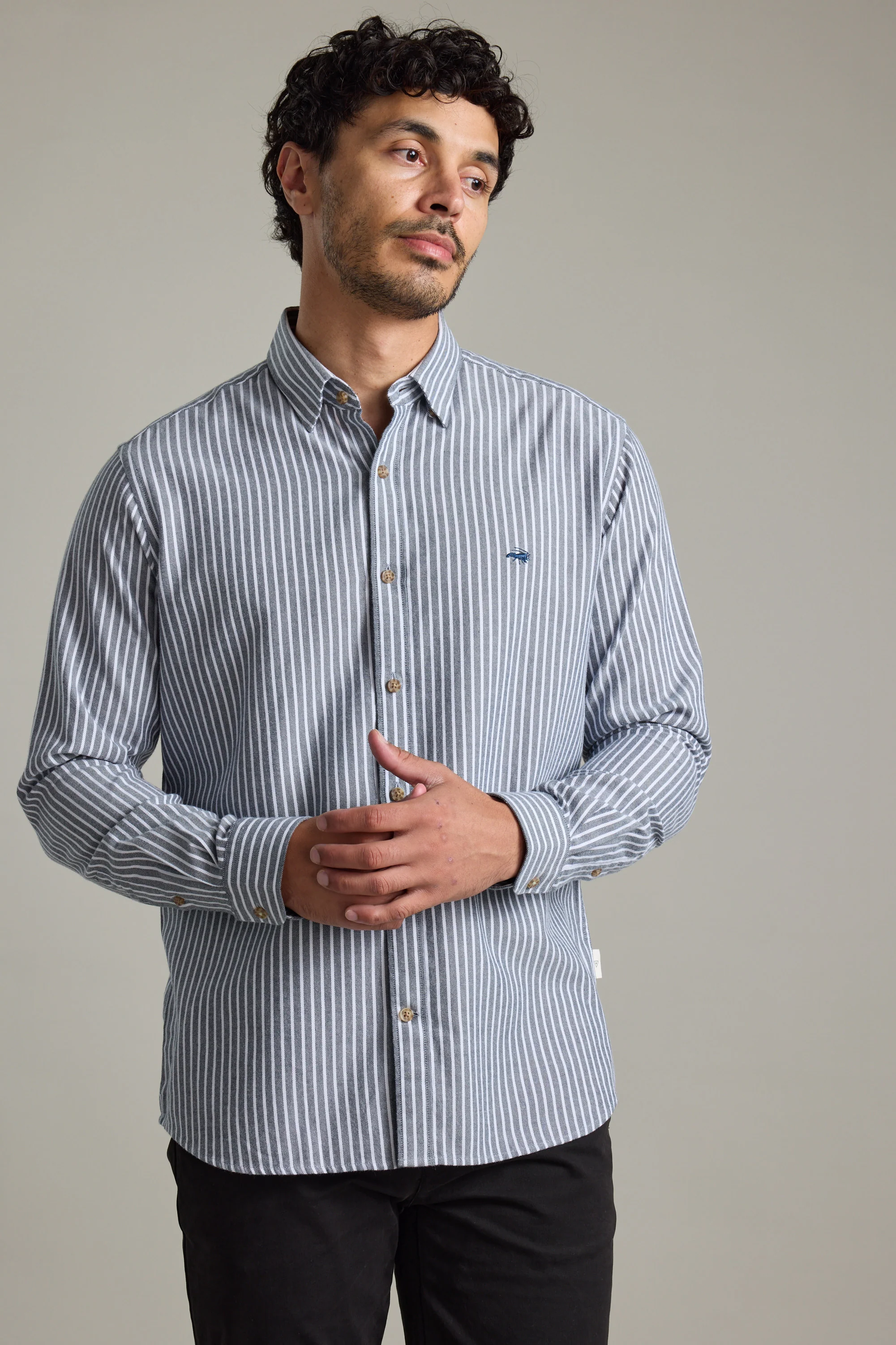 Hudson Stripe Shirt - Image 6