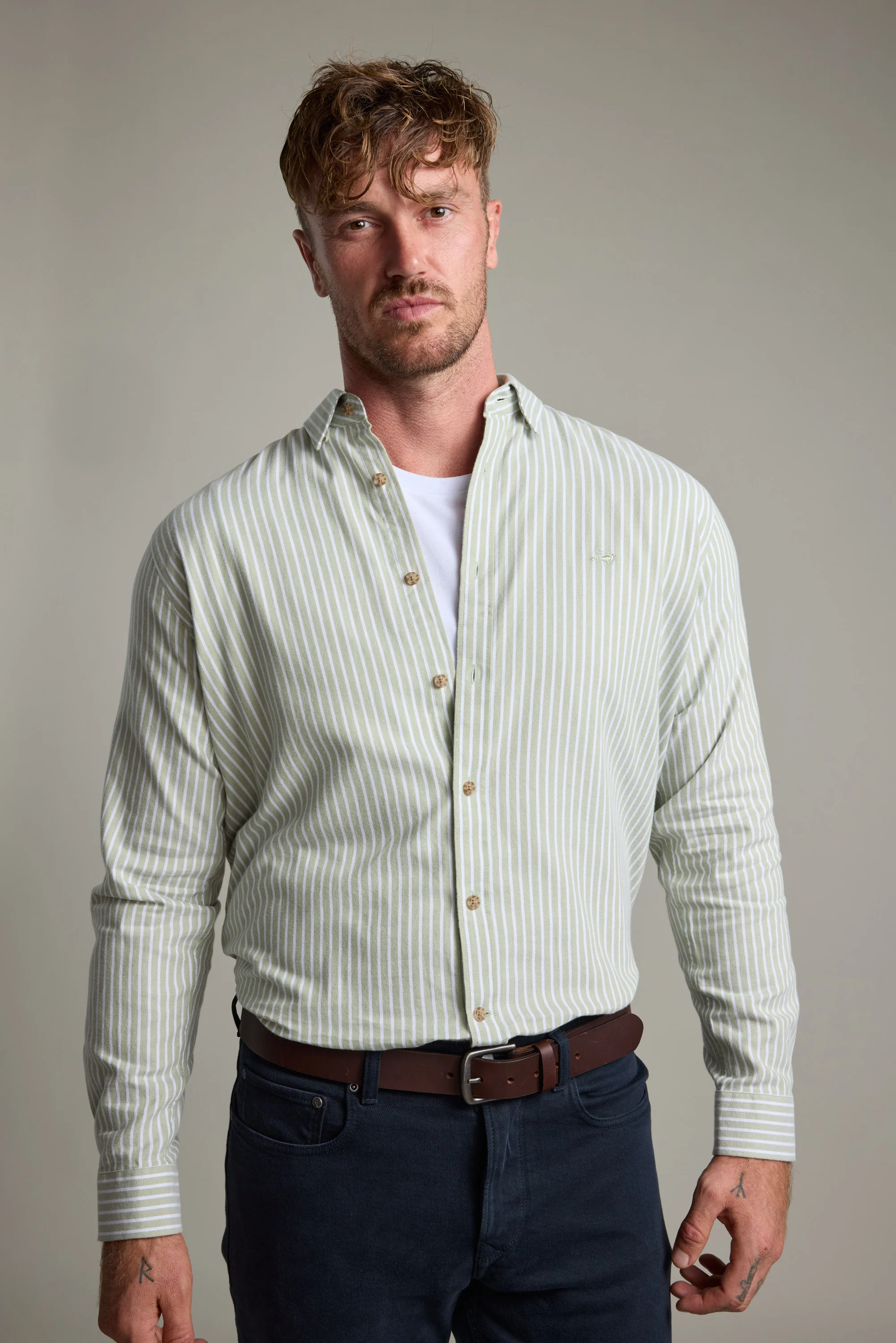 Hudson Stripe Shirt - Image 3