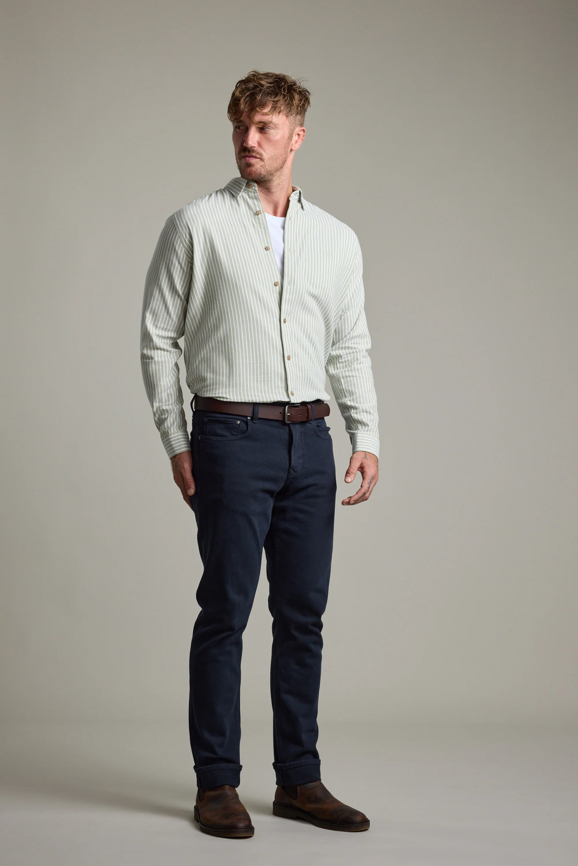 Hudson Stripe Shirt - Image 4