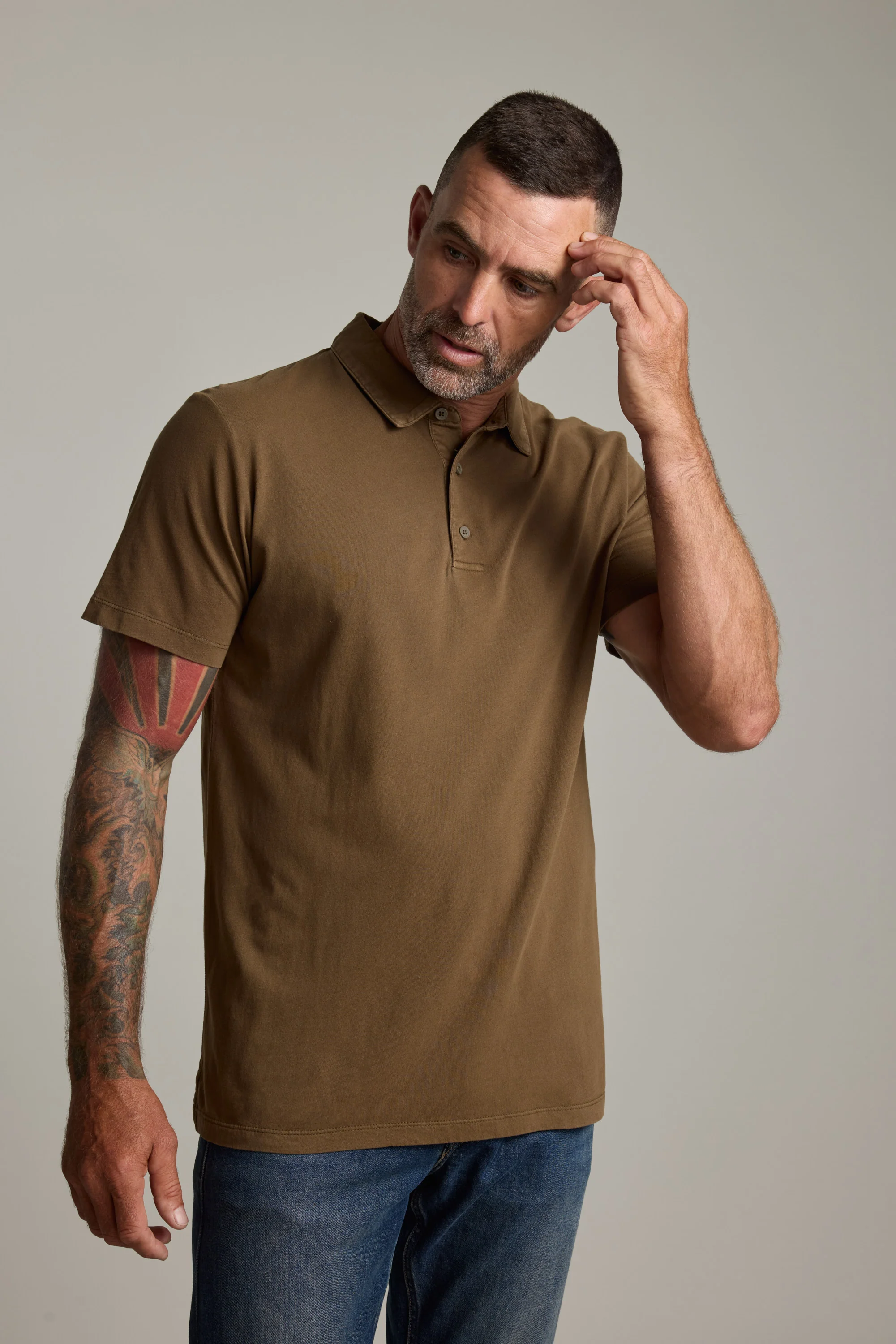 Hylton Peached Polo - Image 5