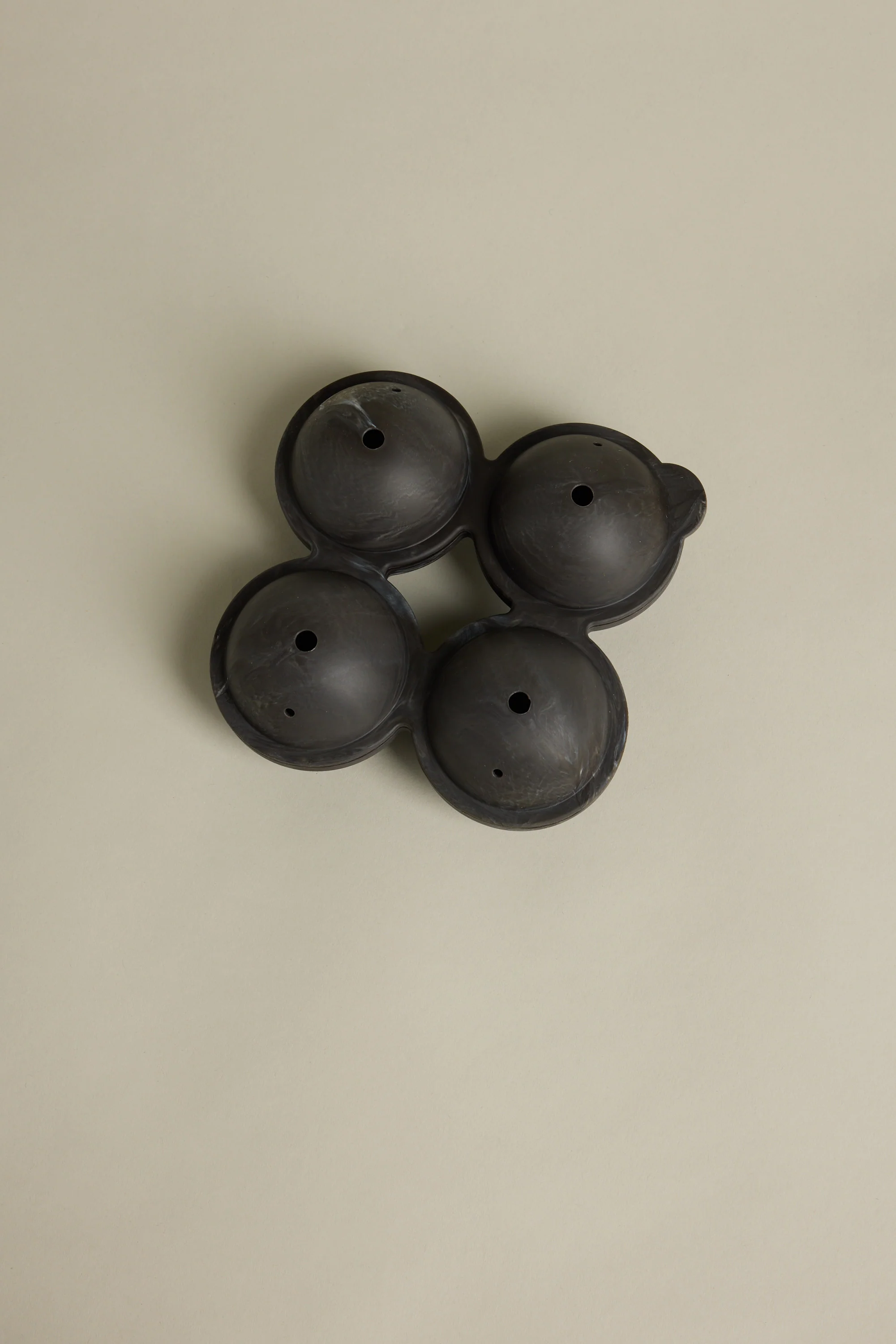 Ice Tray Sphere Marble Black - Image 2