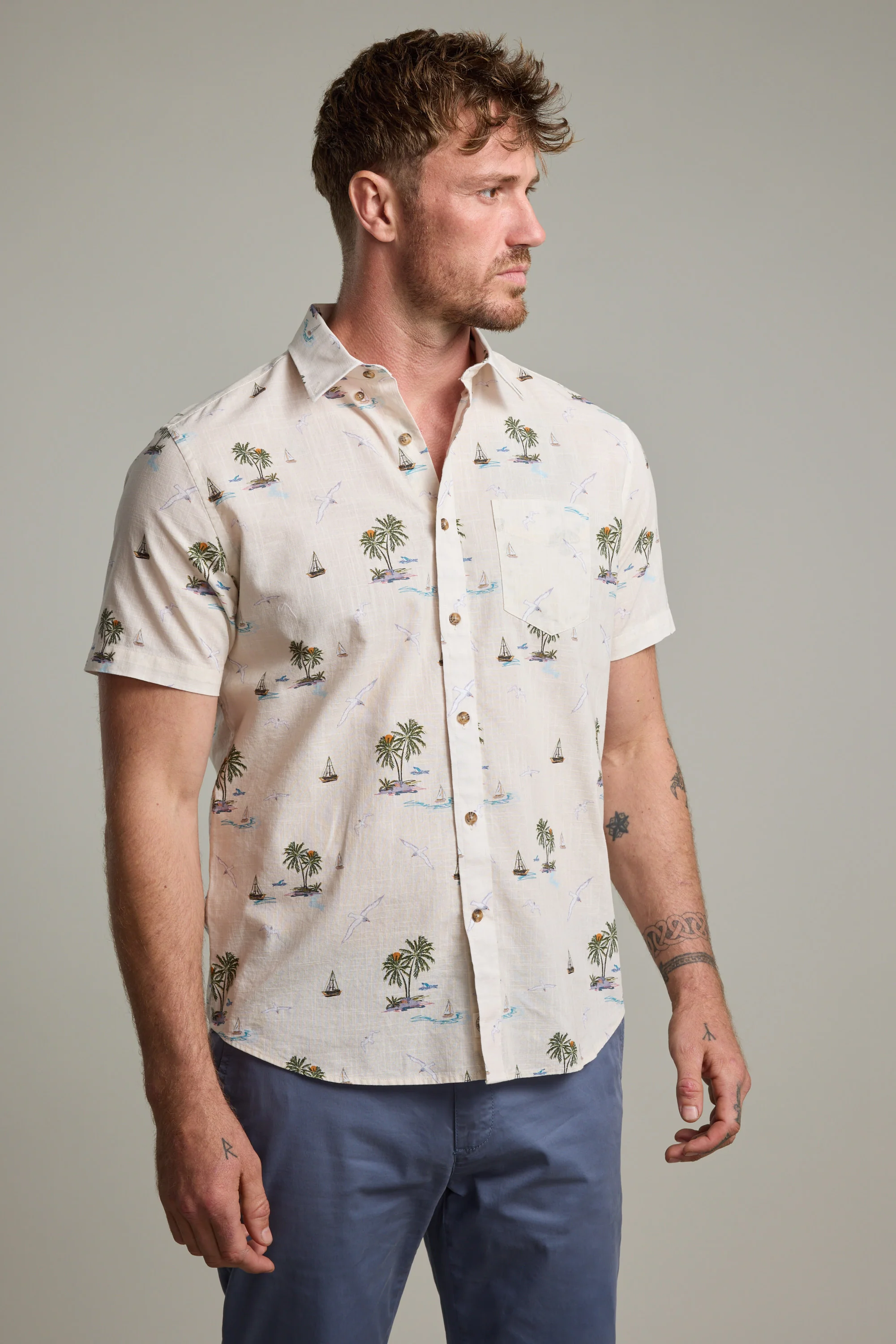 Island Print Shirt - Image 3