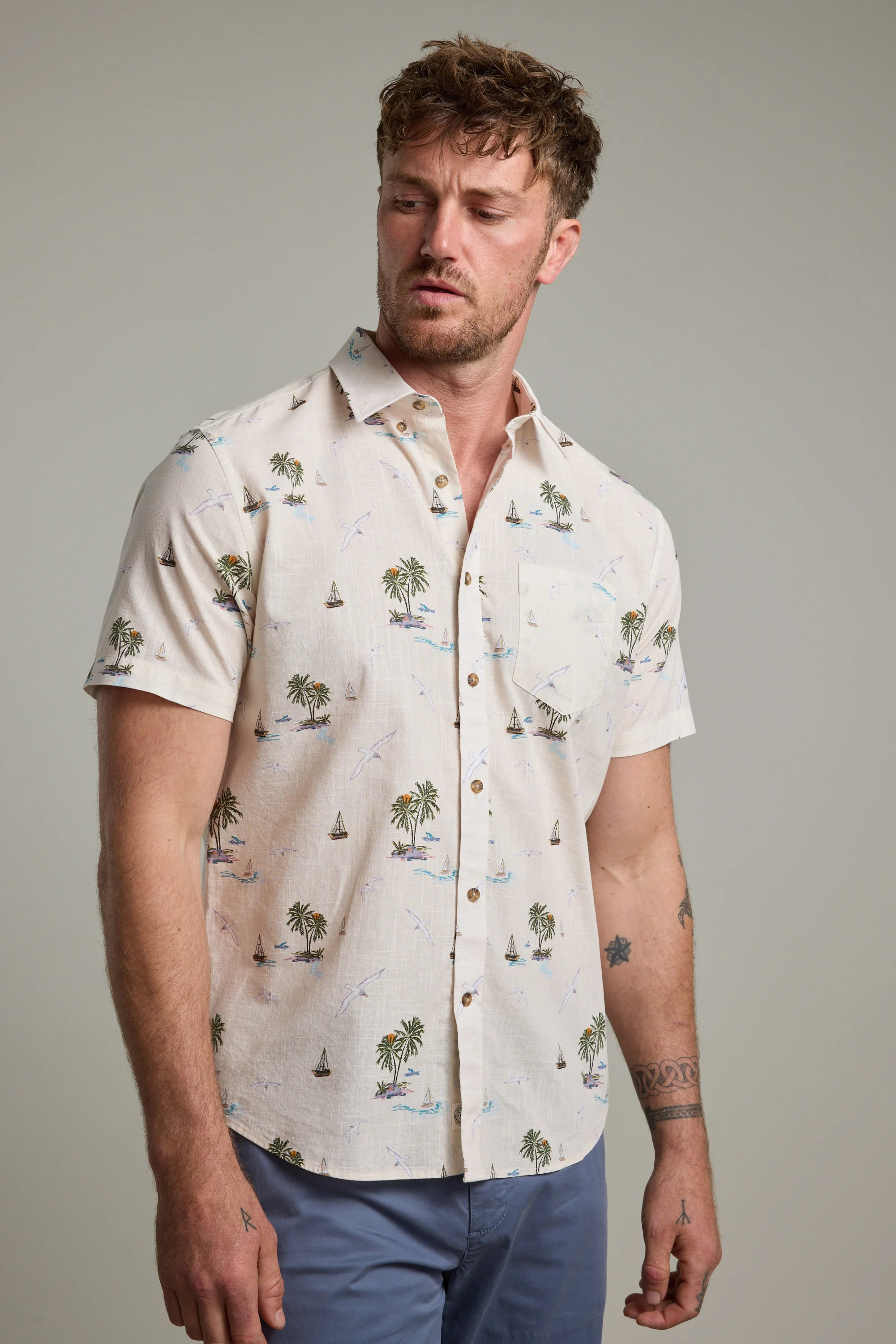 Island Print Shirt - Image 5