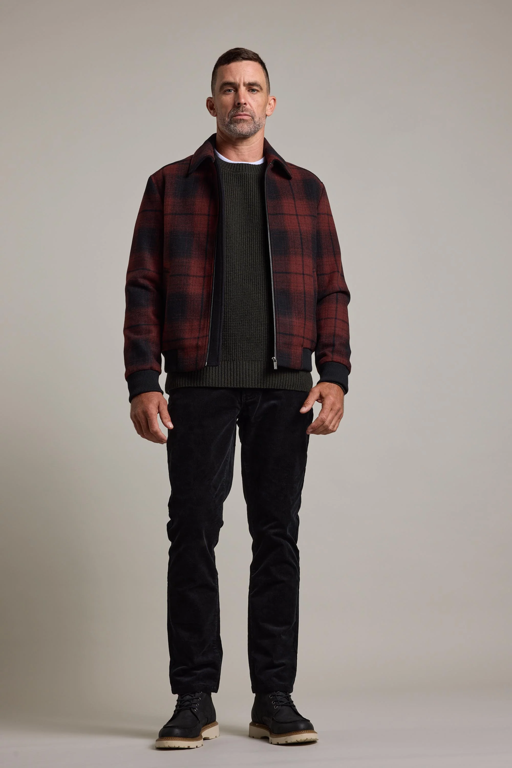 Jeffery Wool Bomber - Image 2