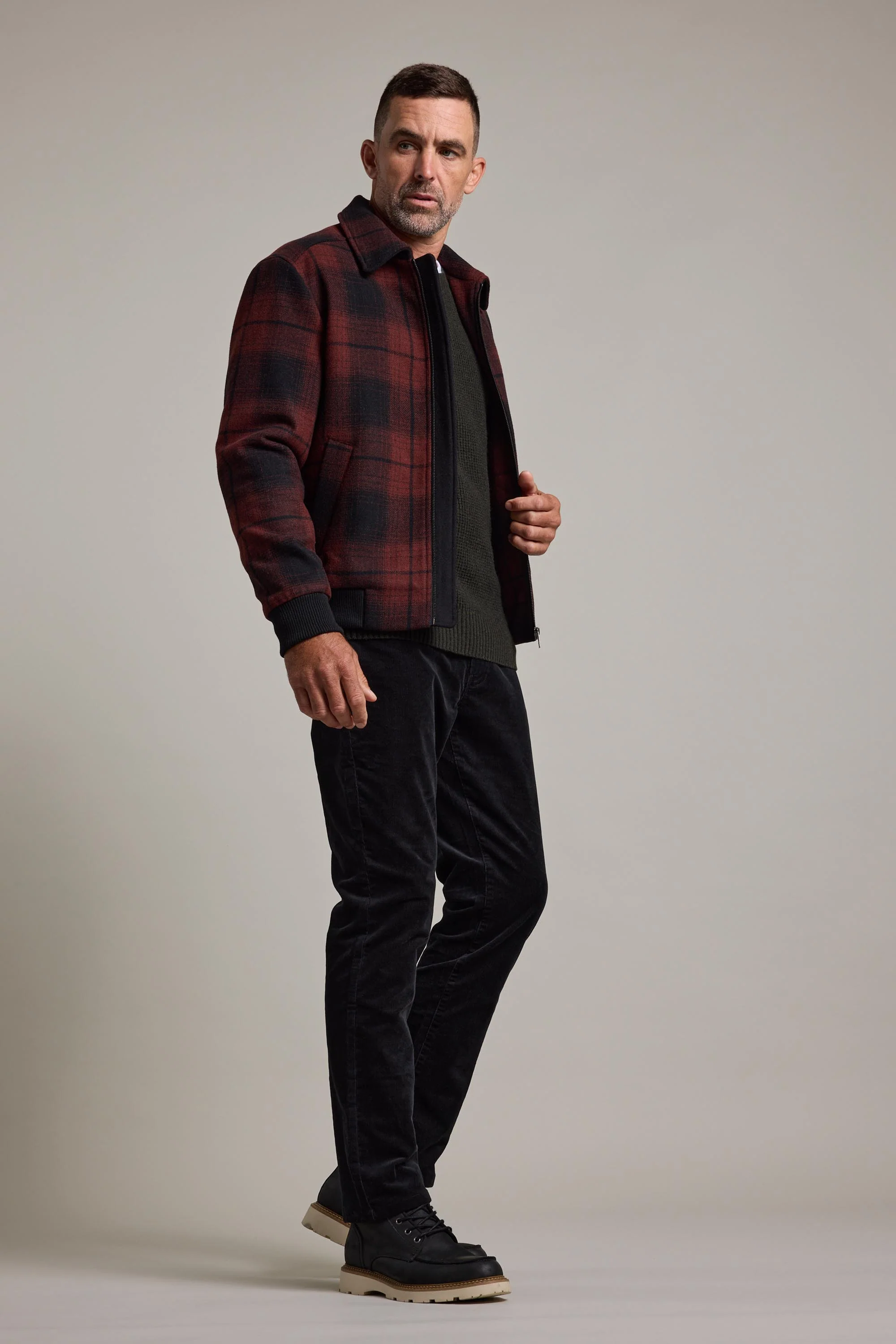 Jeffery Wool Bomber - Image 3