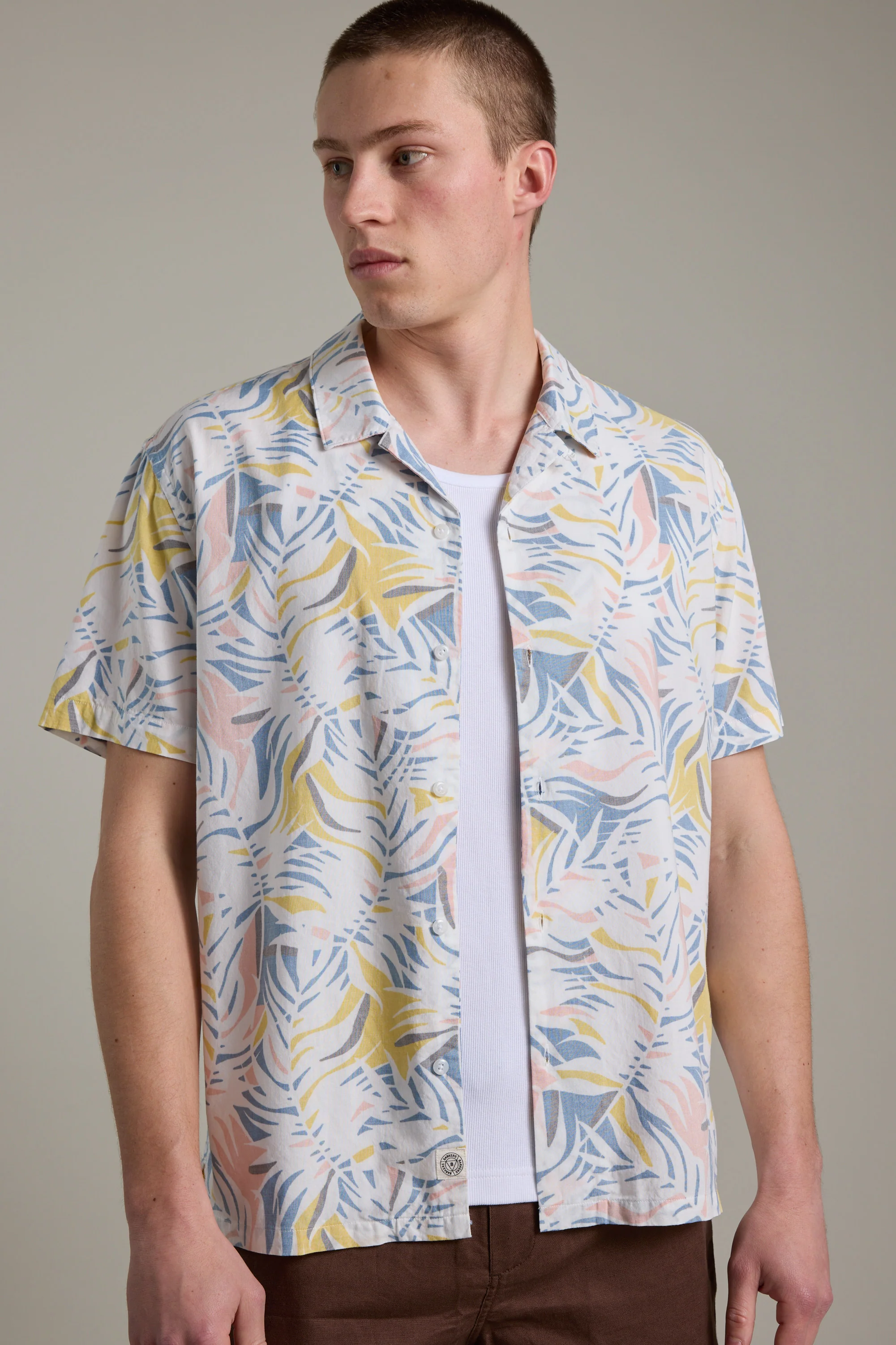 Jordan Print Cuban Shirt - Image 3