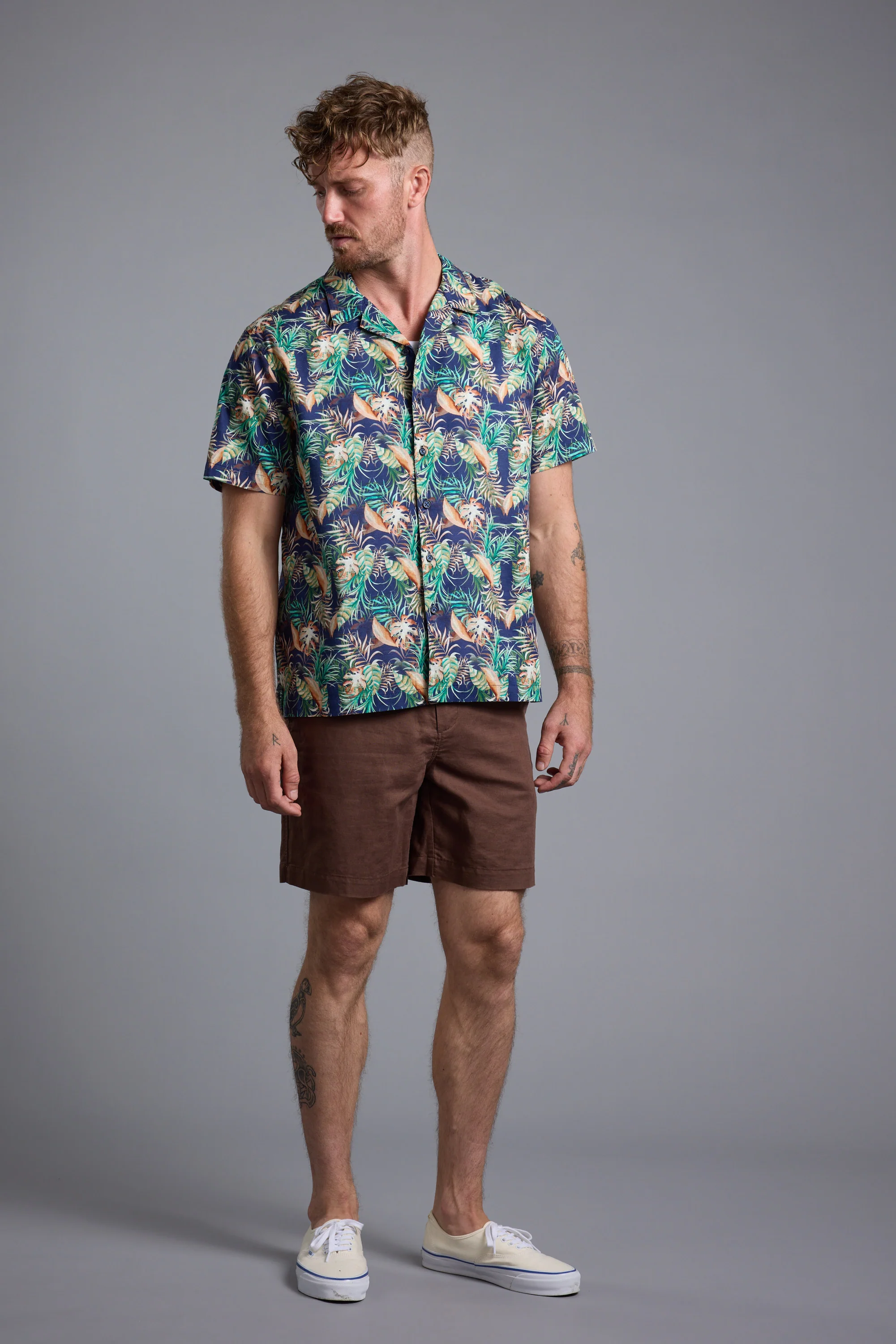 Jungle Print Cuban Shirt - Image 2