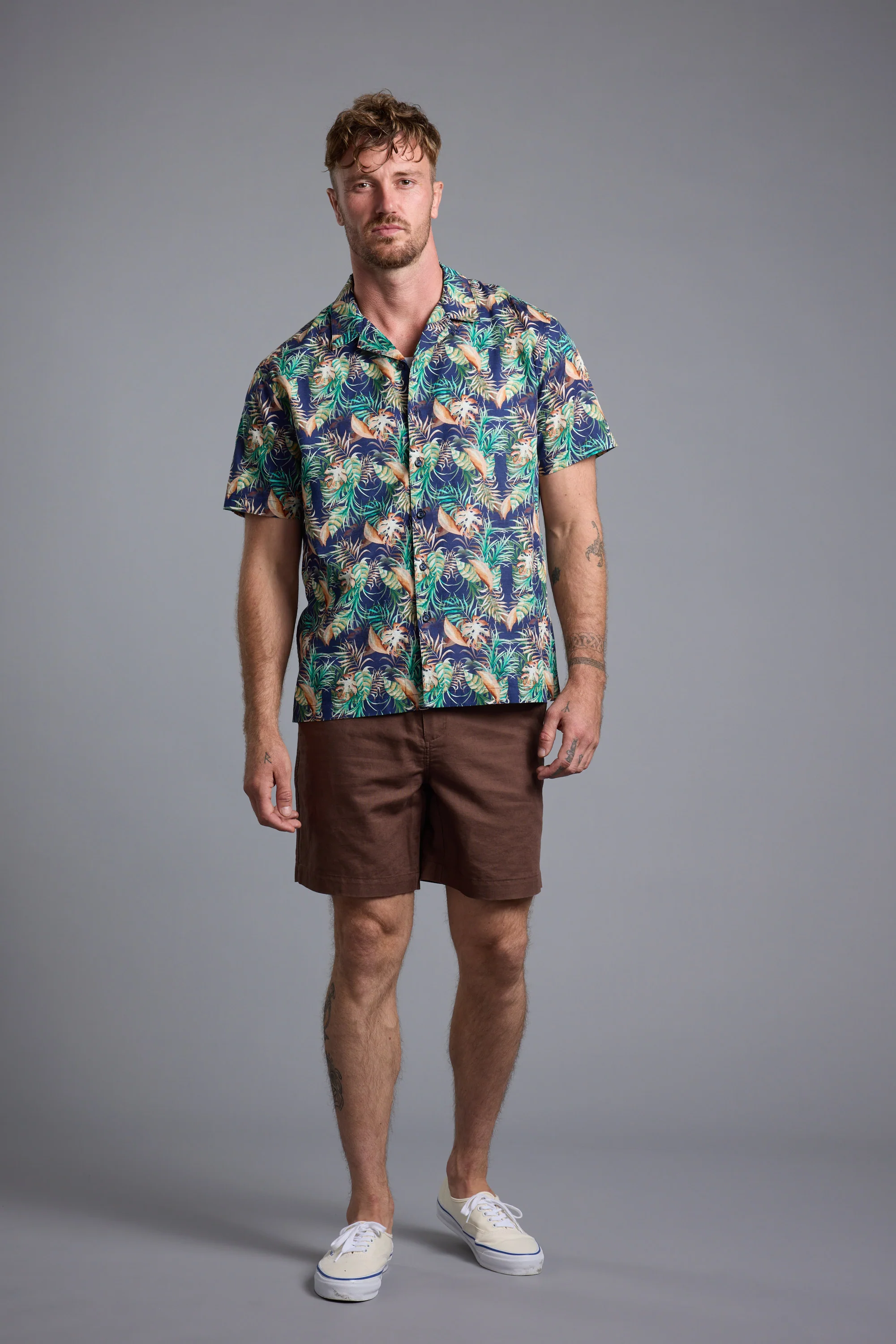 Jungle Print Cuban Shirt - Image 4