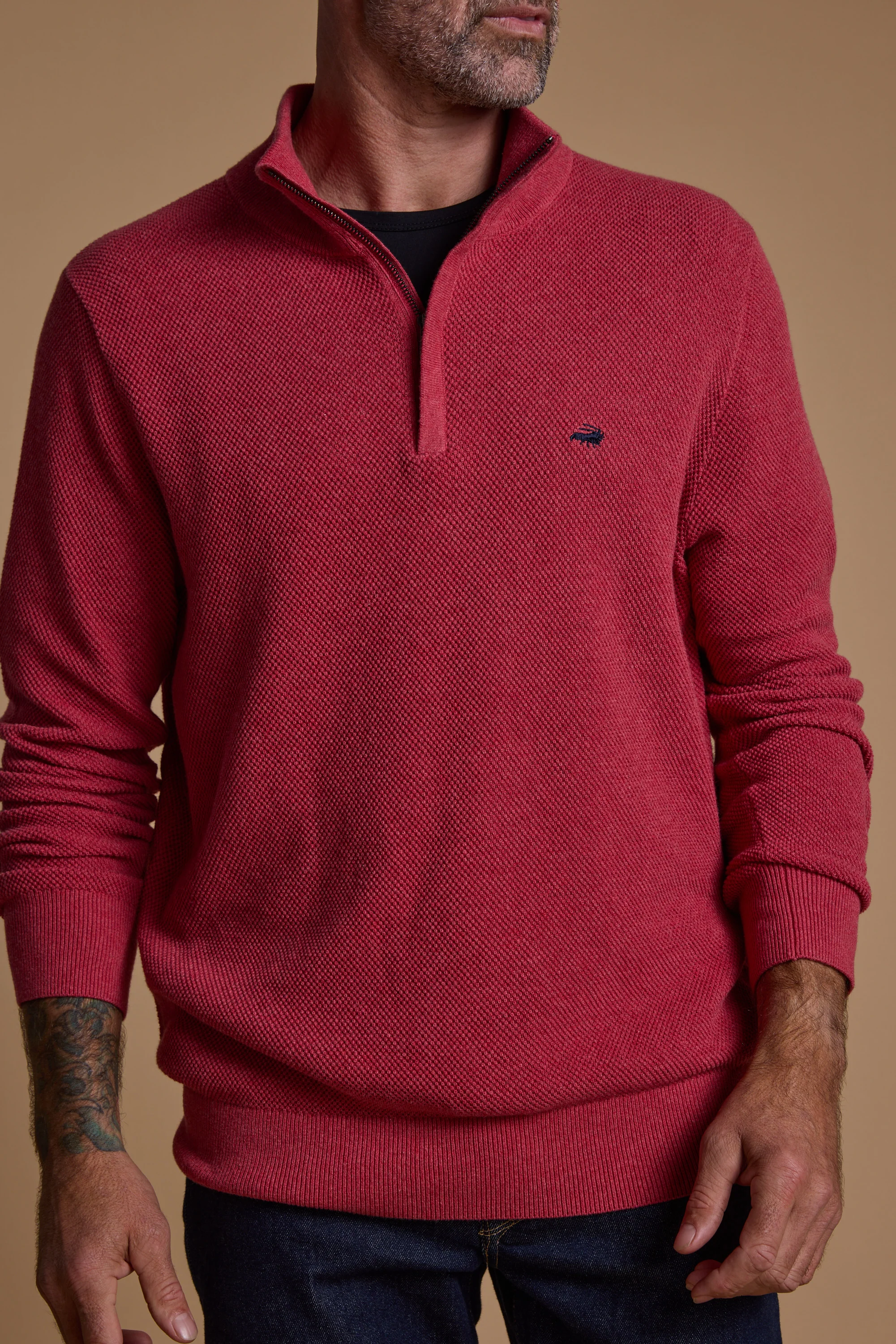 Ketch Cotton 1/4 Zip - Image 2