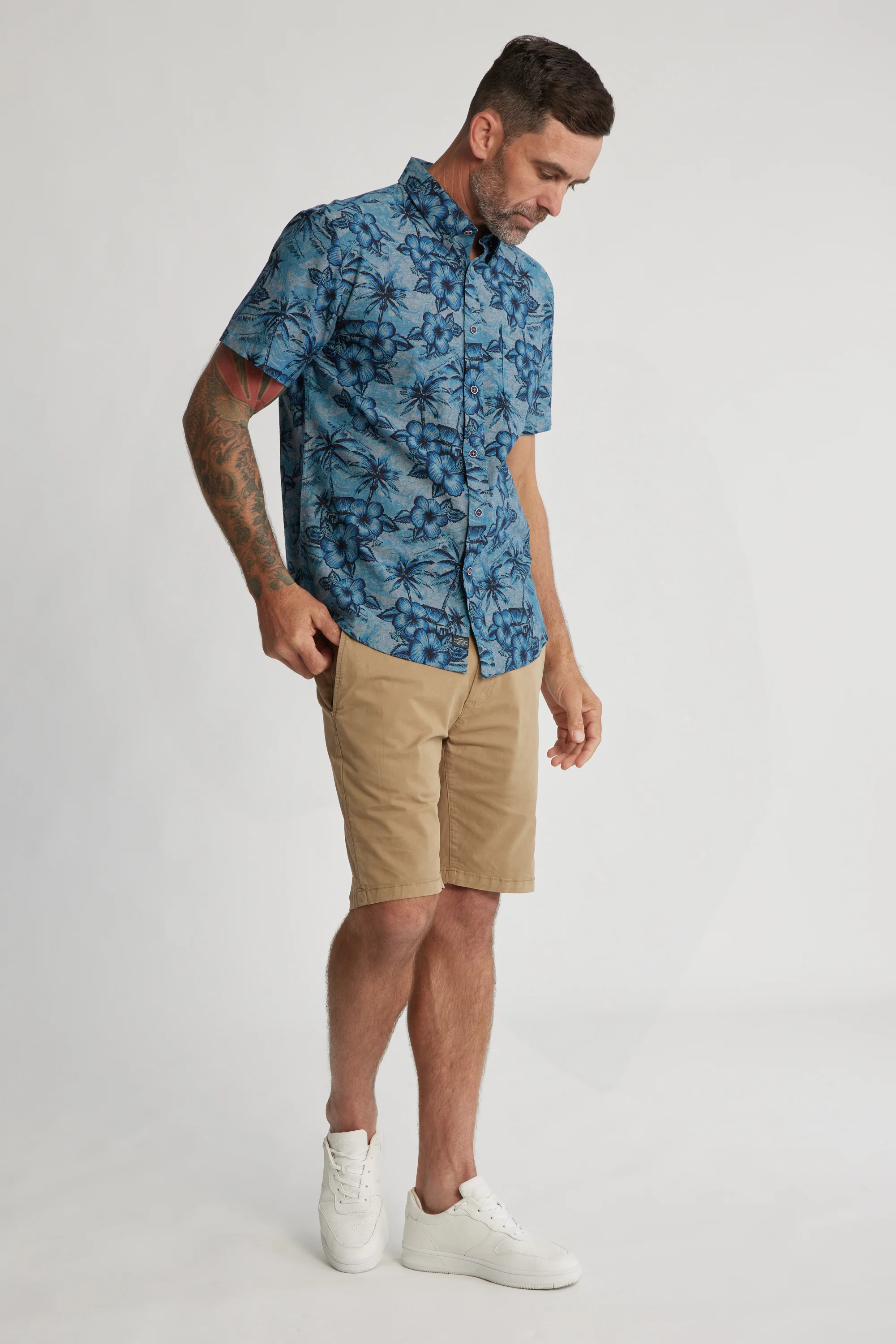Lakewood Chambray Print Shirt - Image 2