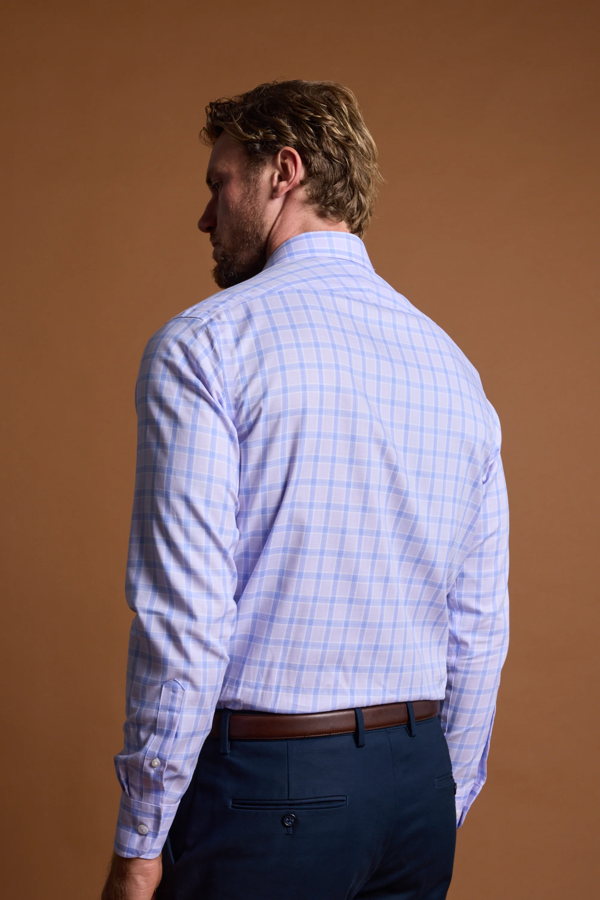 Larry Check Business Shirt - Image 5