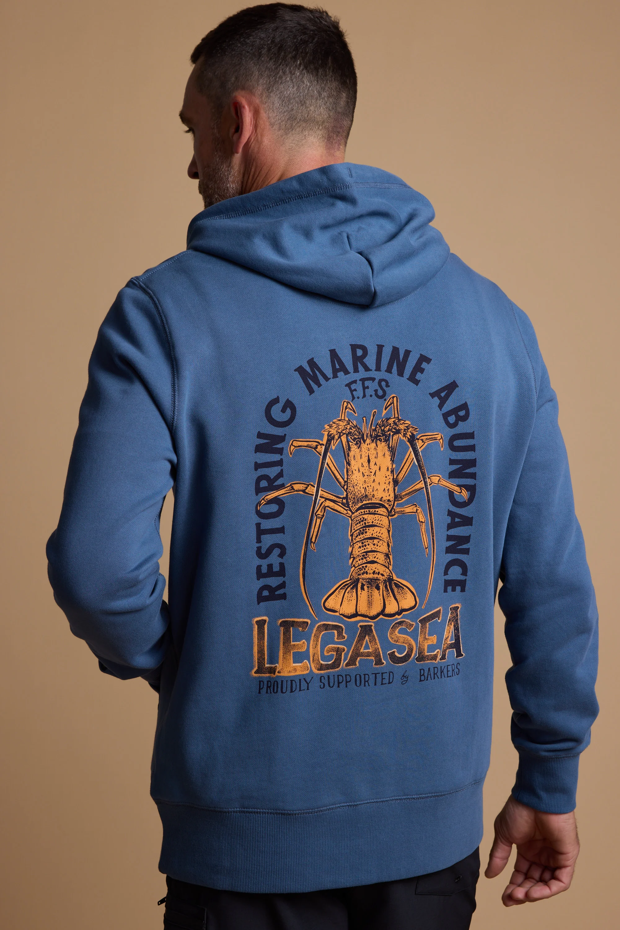 Legasea Crayfish Print Hoody - Image 2