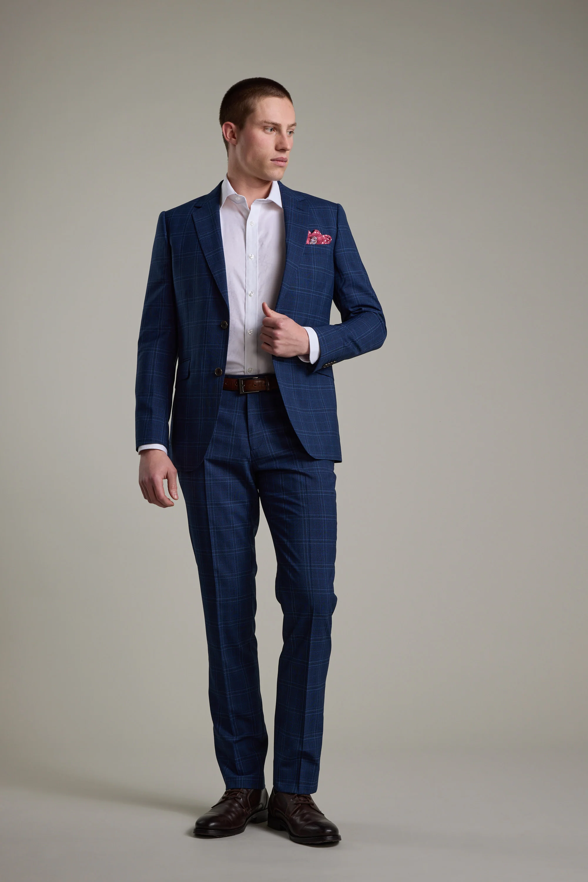 Leonard Check Suit Trouser - Image 4