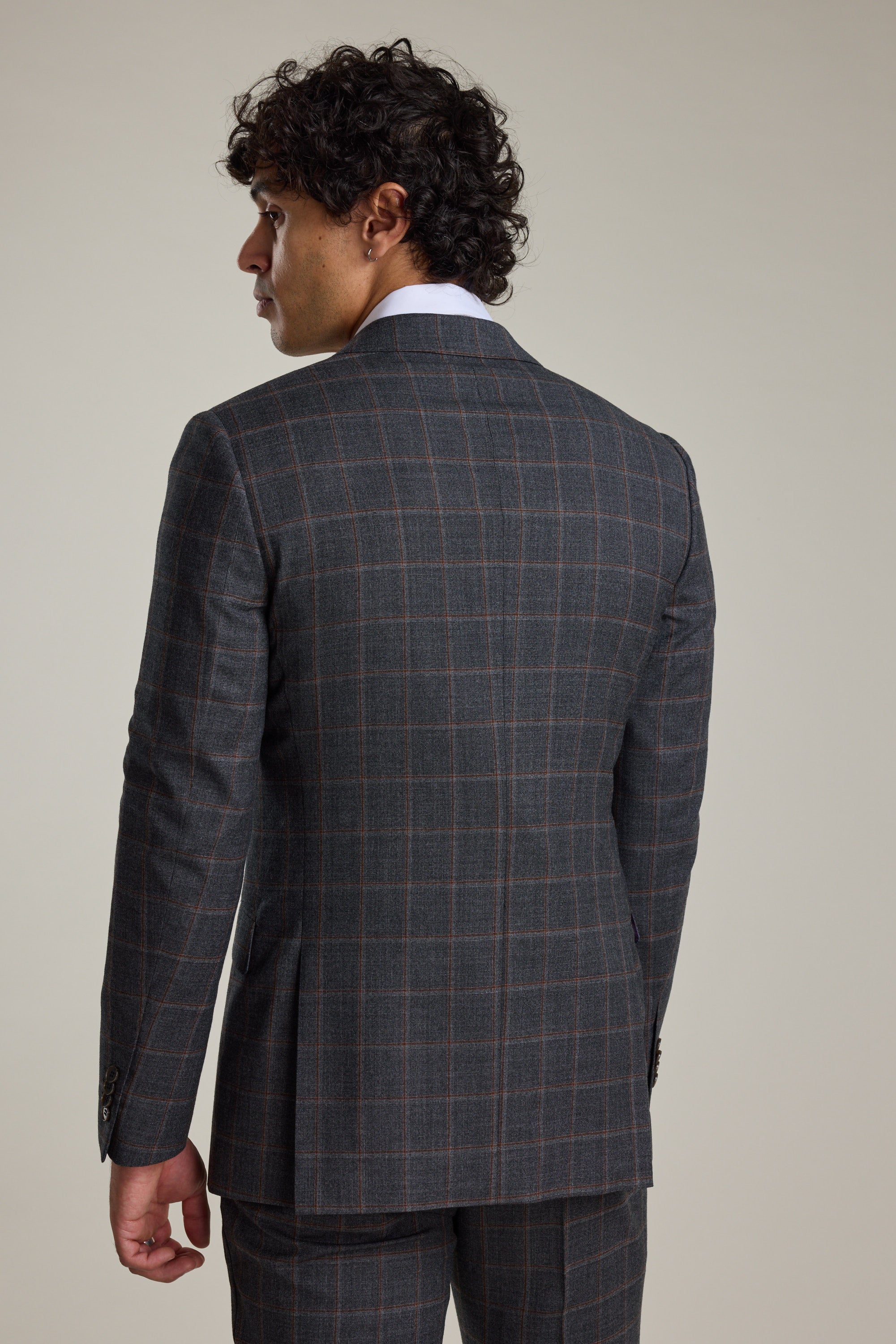 Lewood Check Suit Jacket - Image 6