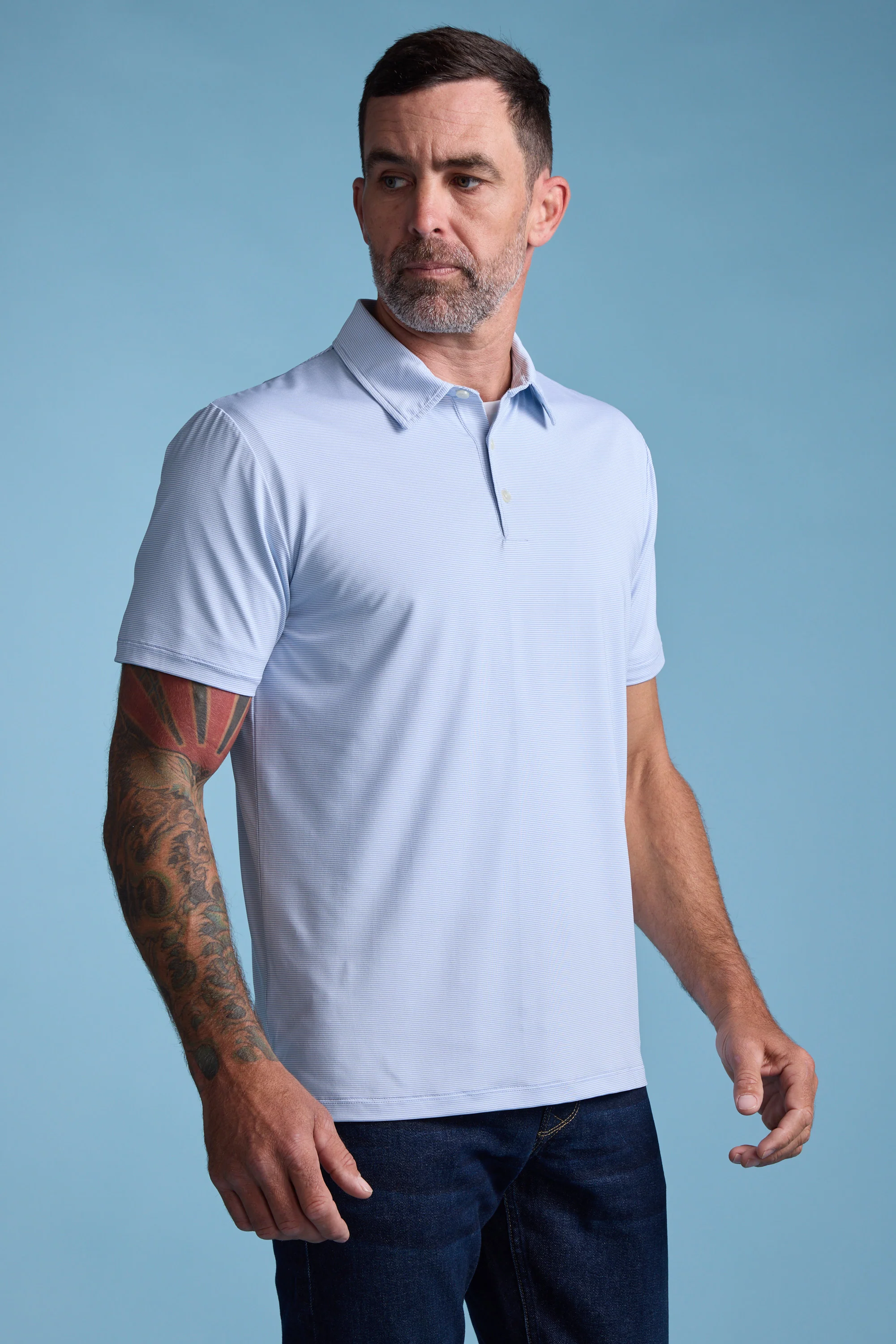 Links Stripe Polo - Image 3