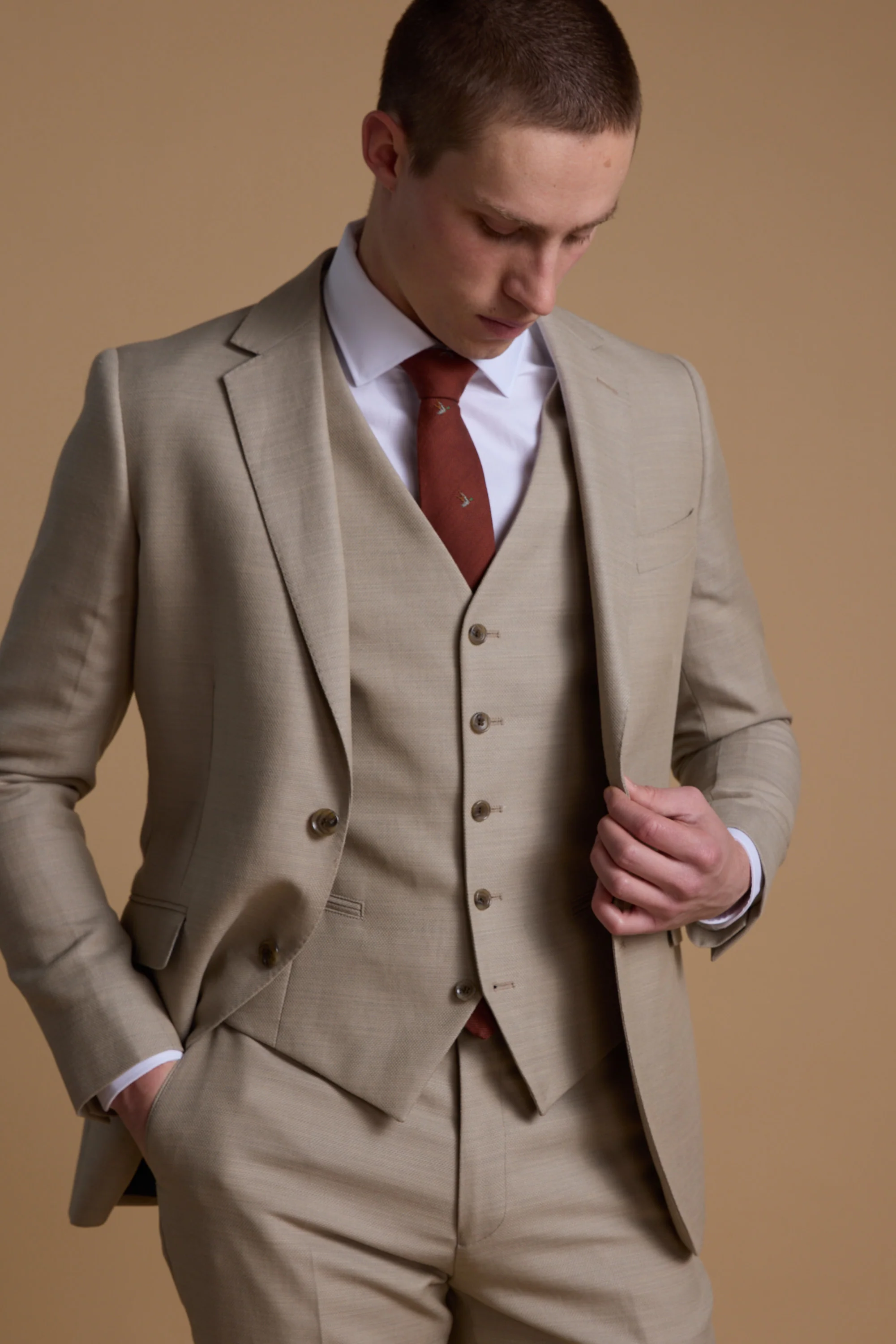 Lister Texture Suit Jacket - Image 2