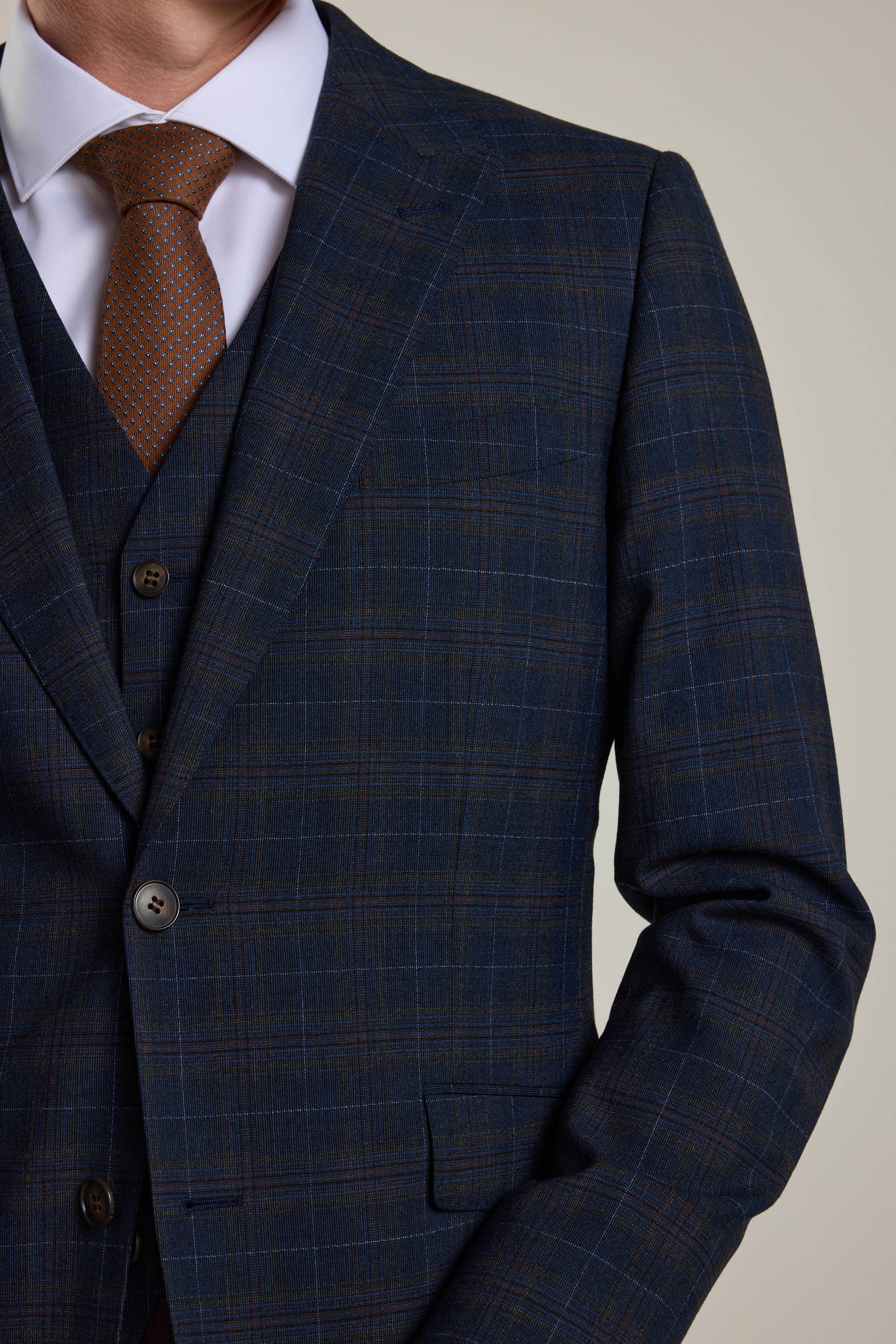 Lockhard Check Suit Jacket - Image 3