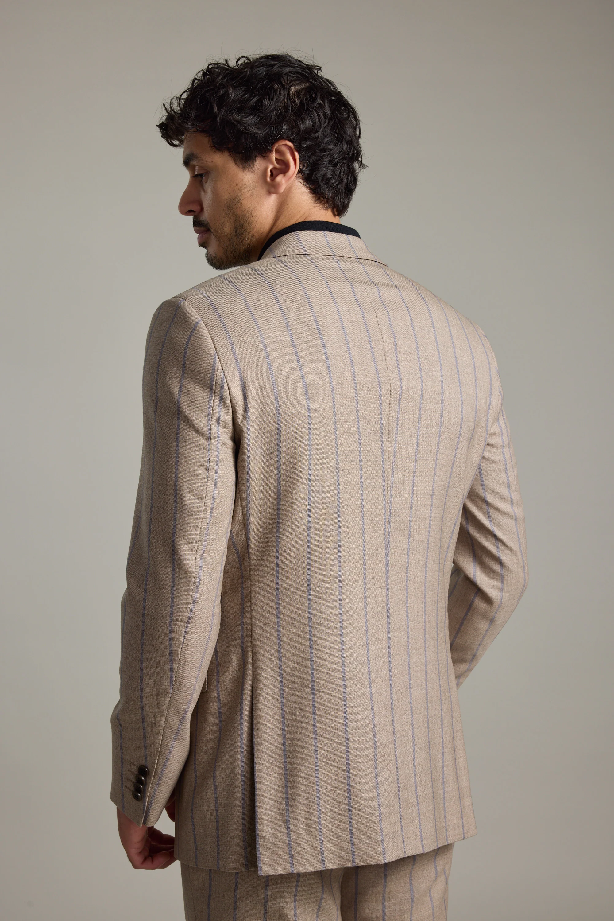 Manhattan Stripe Suit Jacket - Image 6