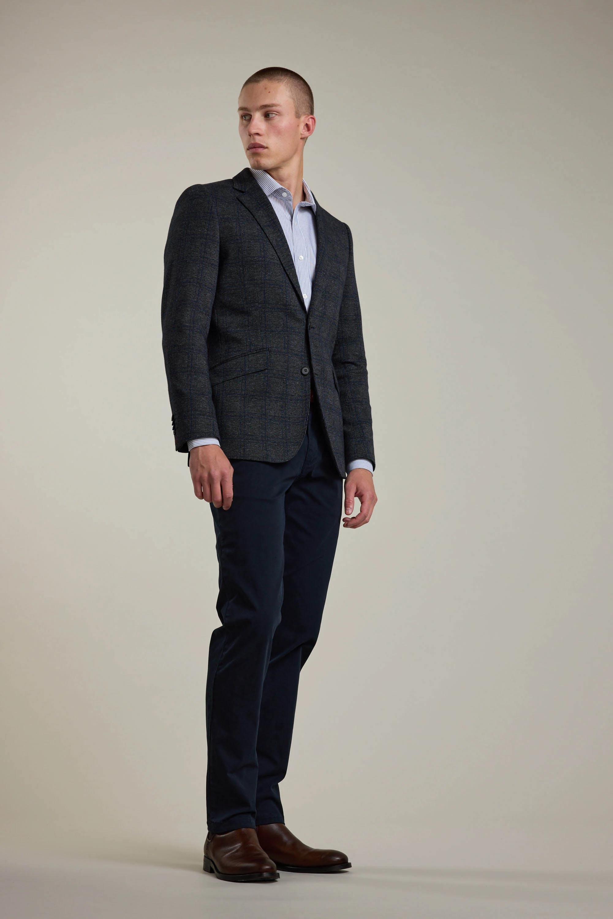Manleigh Check Knit Blazer - Image 5