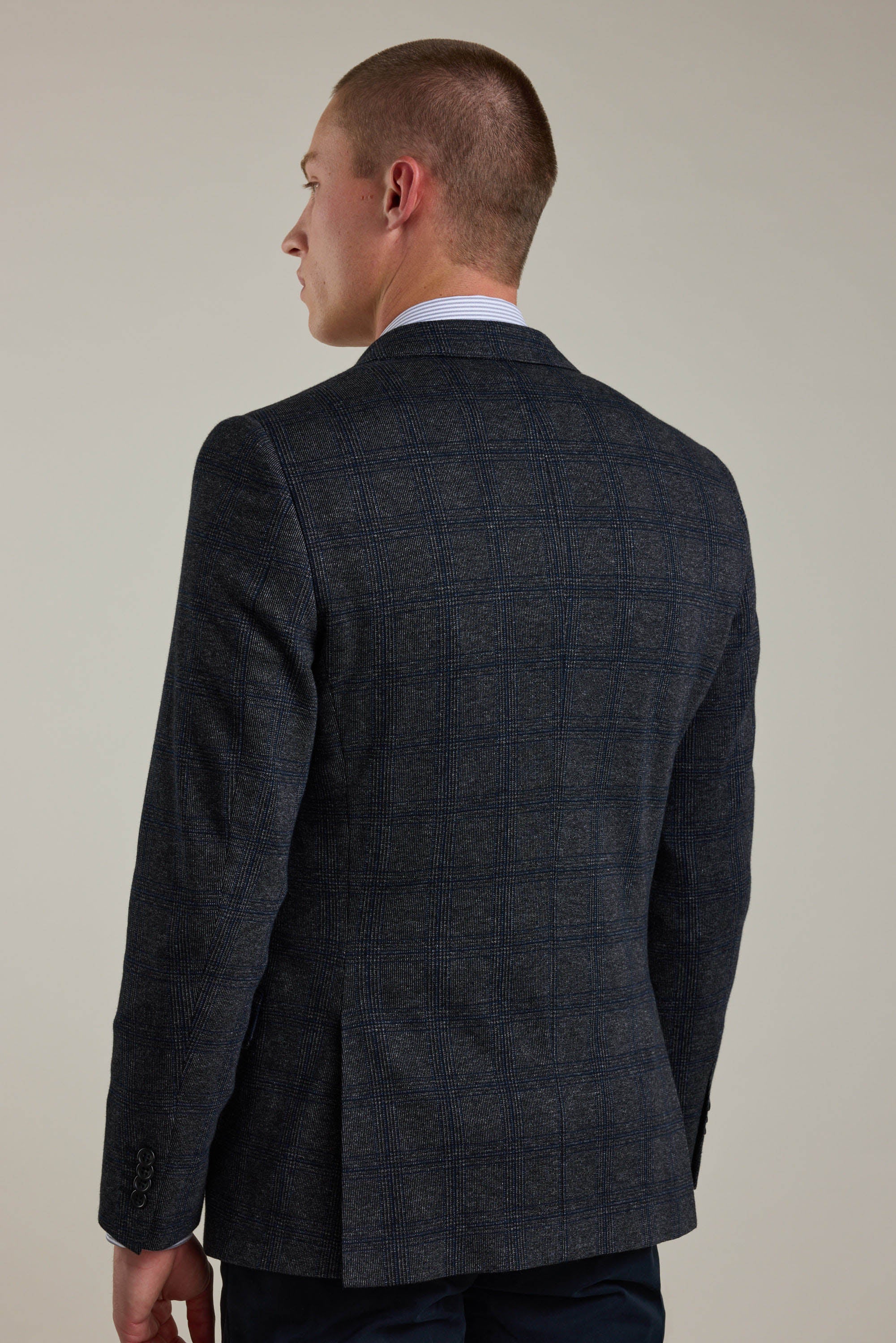 Manleigh Check Knit Blazer - Image 6
