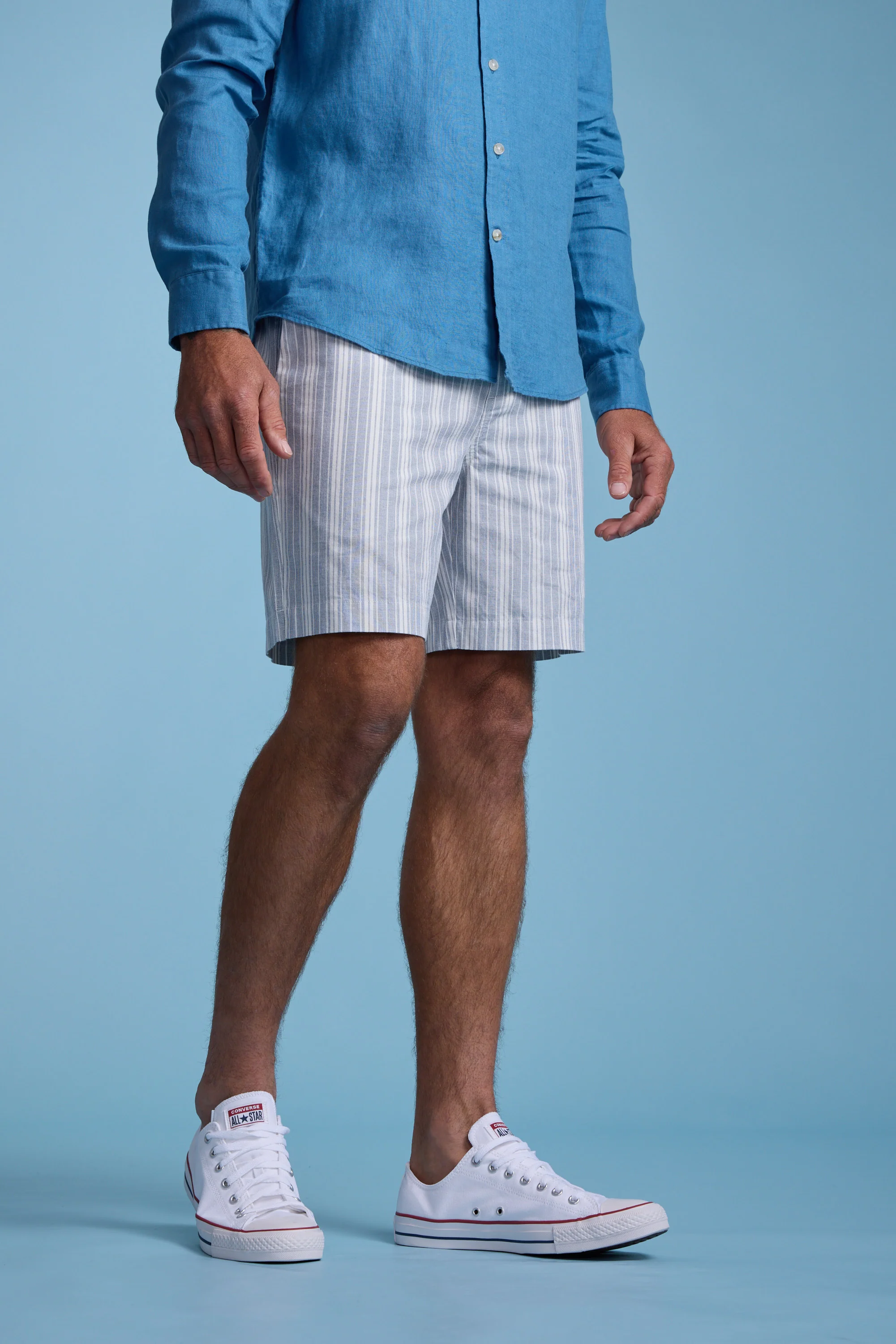 Manor Stripe Weekend Short - Image 2