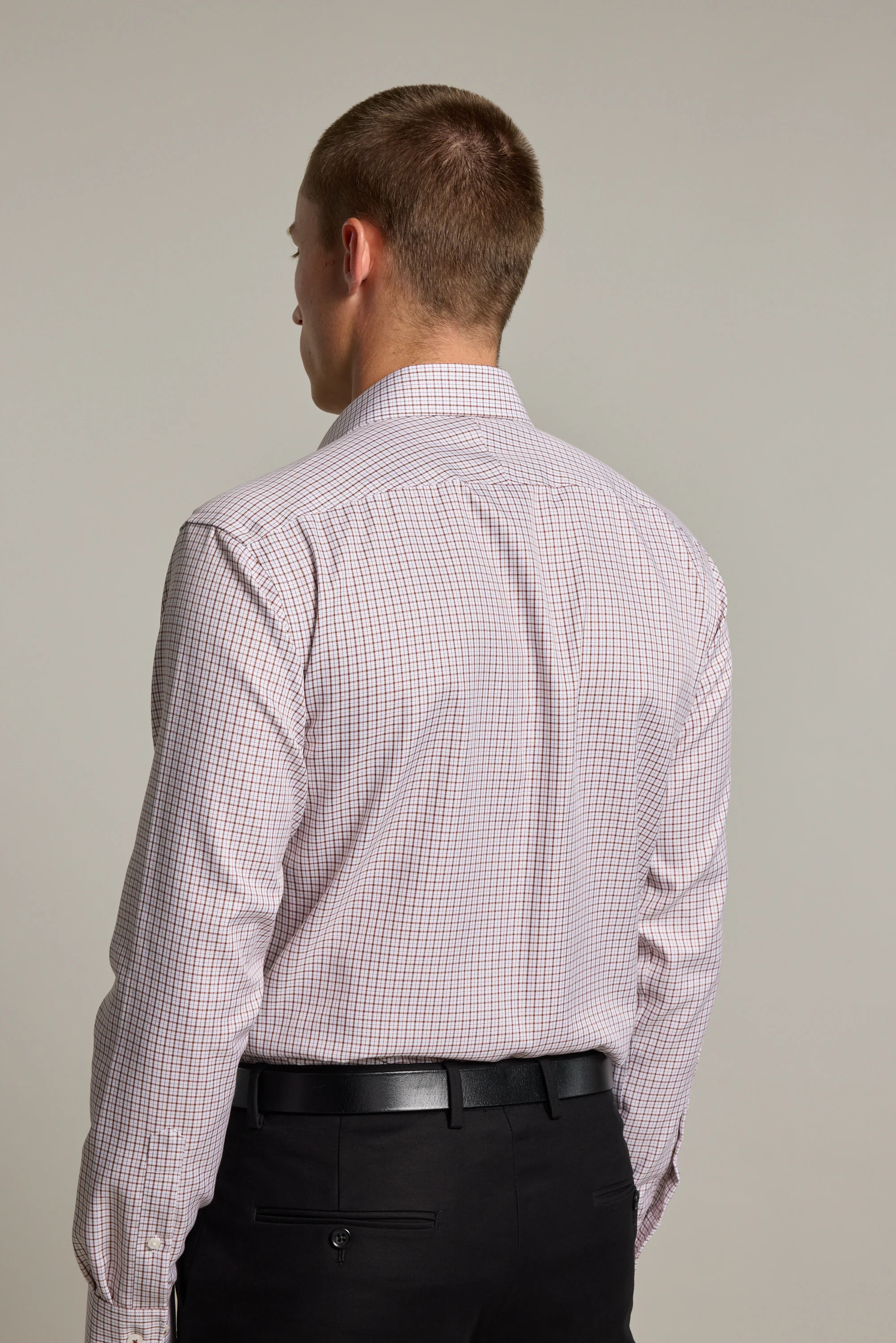 Marbury Check Business Shirt - Image 5