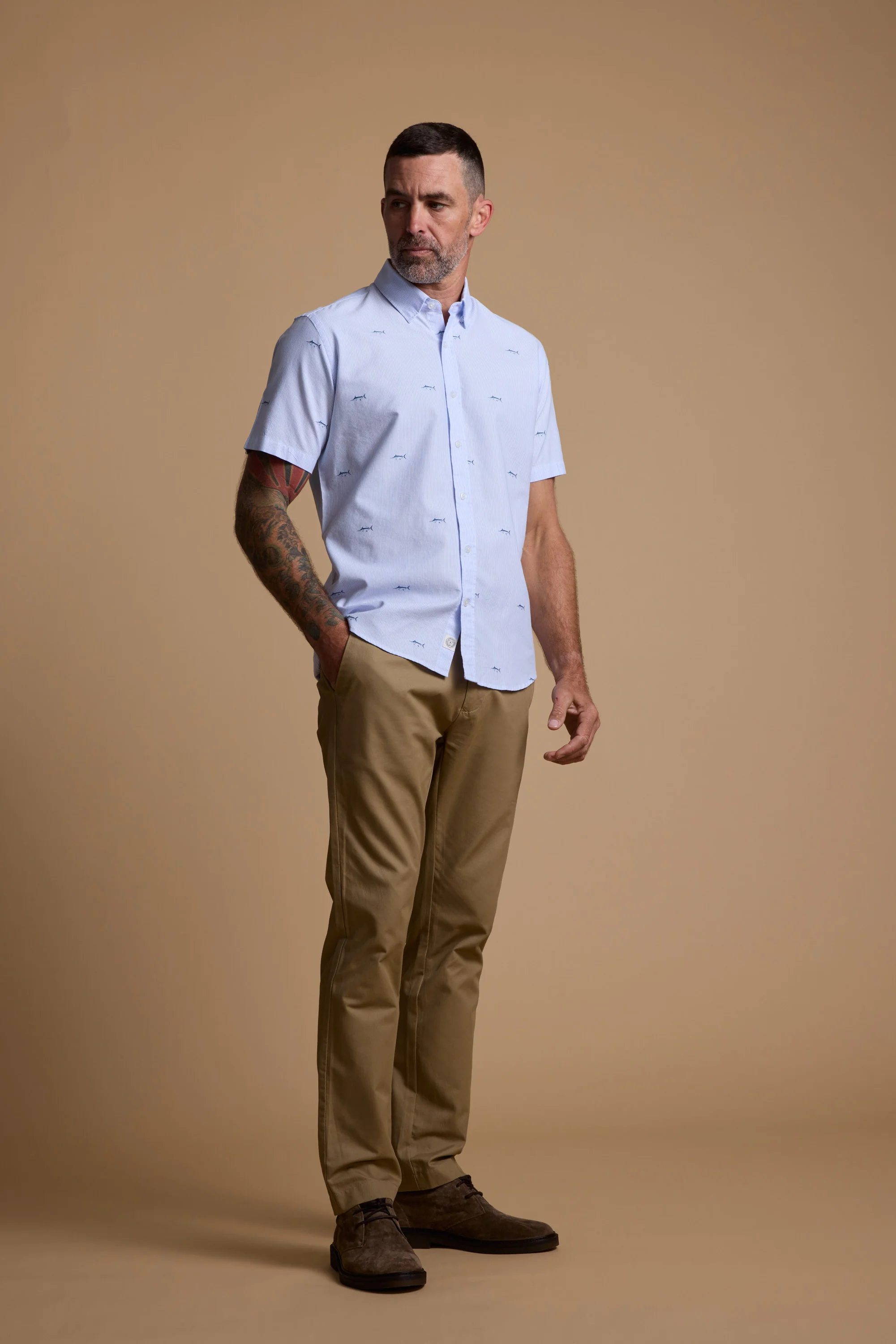 Marlin Stripe Shirt - Image 6