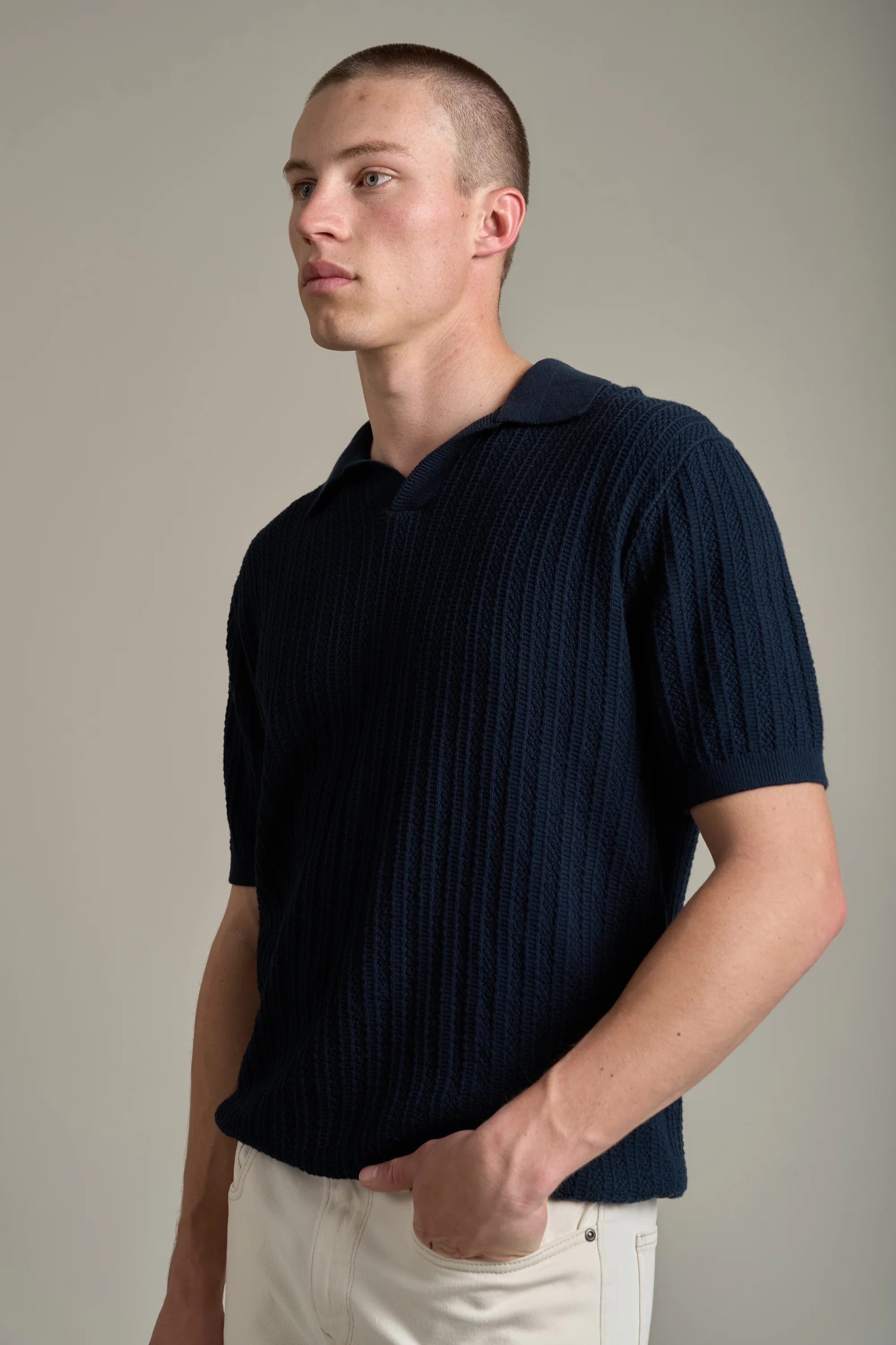 Marlton Knitted Polo - Image 3