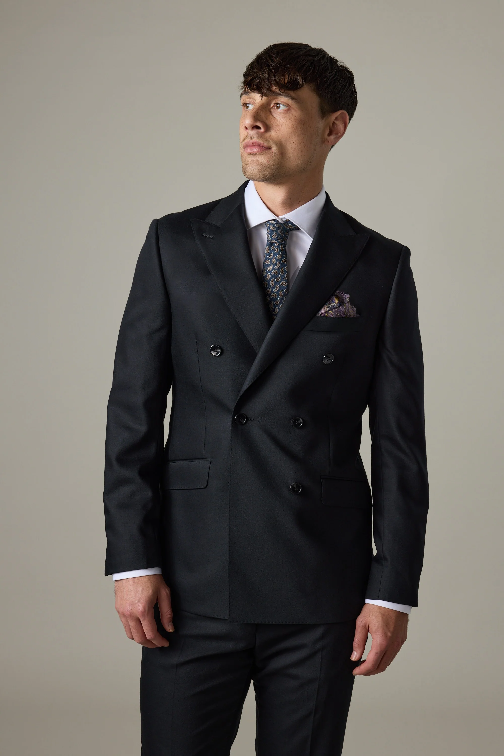 Mayfair ZQrx Double Breasted Suit Jacket - Image 3