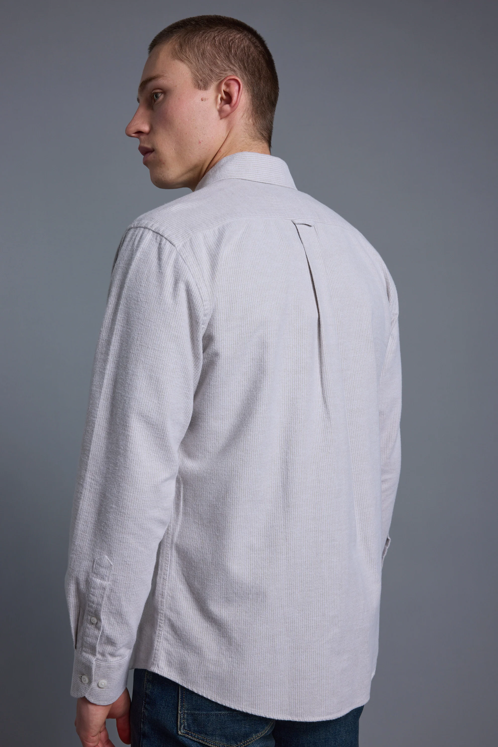 Maynard Oxford Stripe Shirt - Image 5