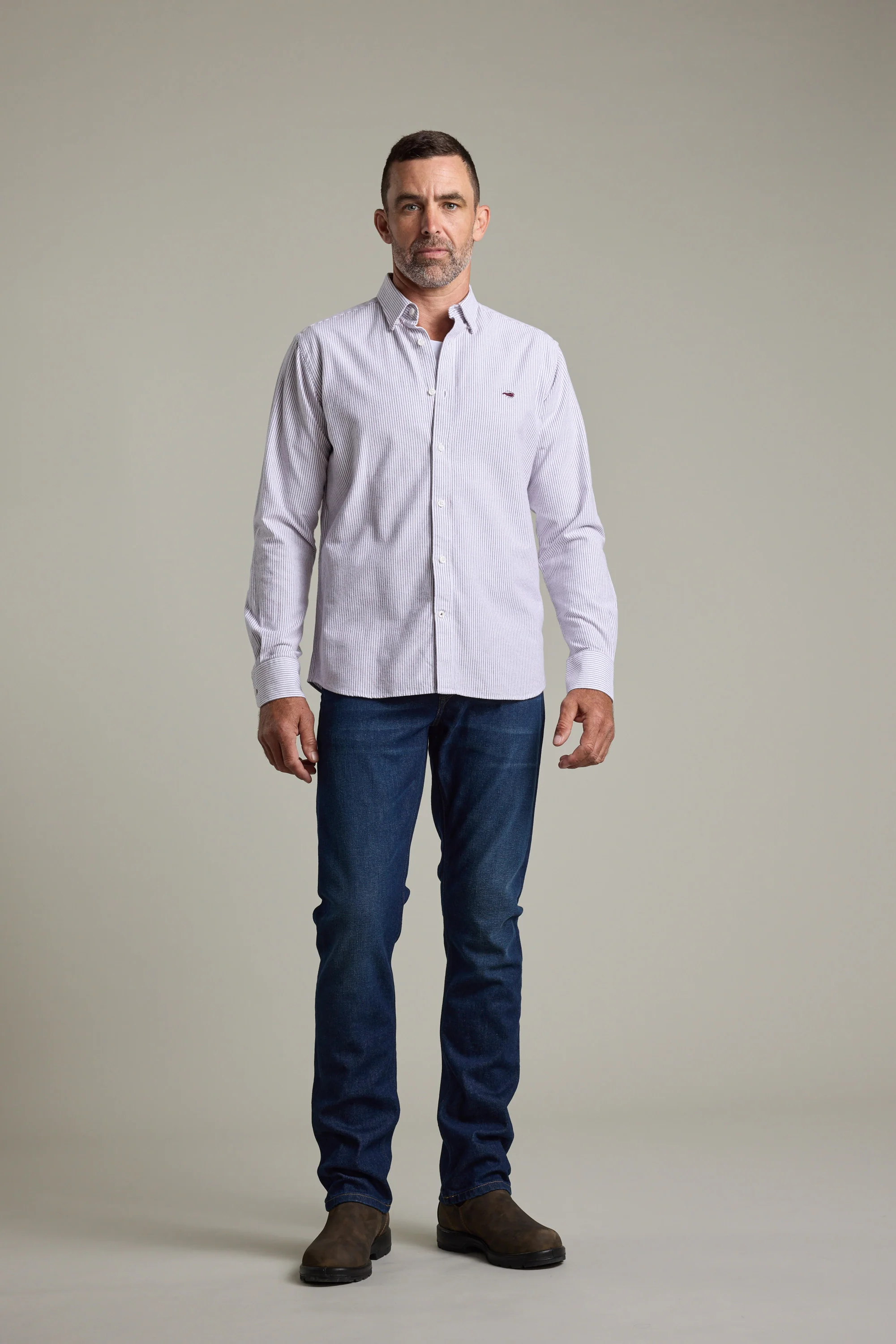 Maynard Oxford Stripe Shirt - Image 3
