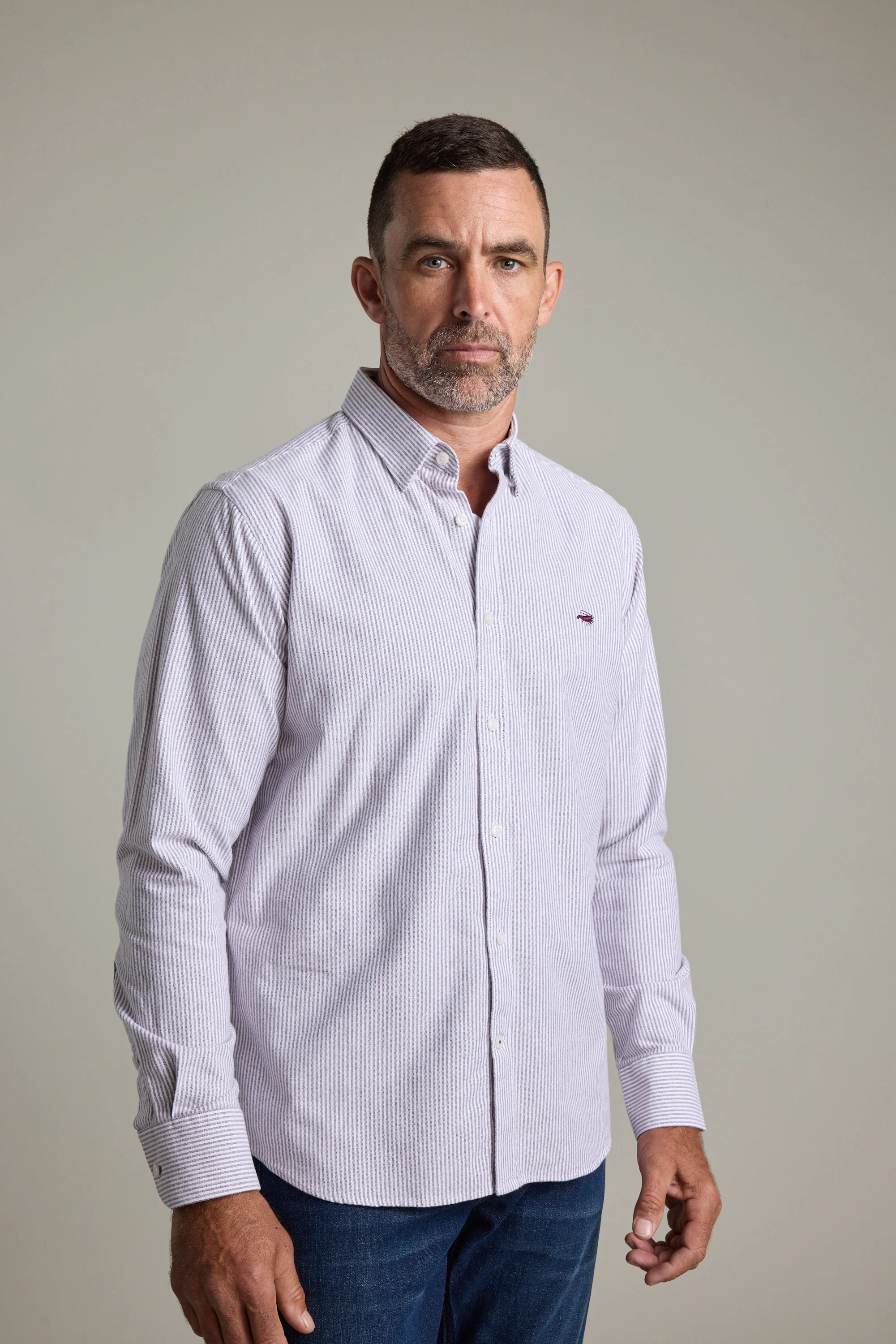Maynard Oxford Stripe Shirt - Image 4