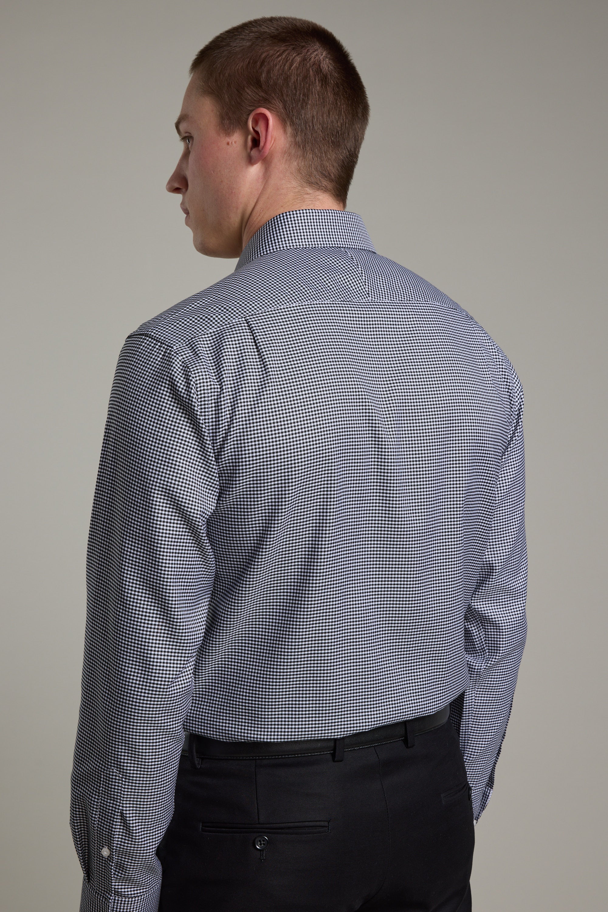 Mitchel Check Business Shirt - Image 6