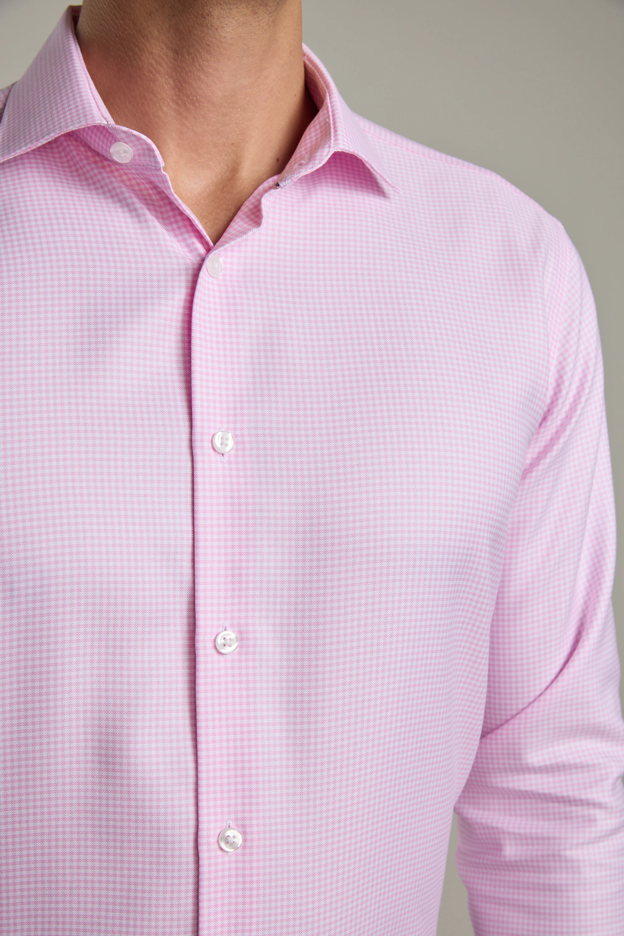 Mitchel Check Business Shirt - Image 2