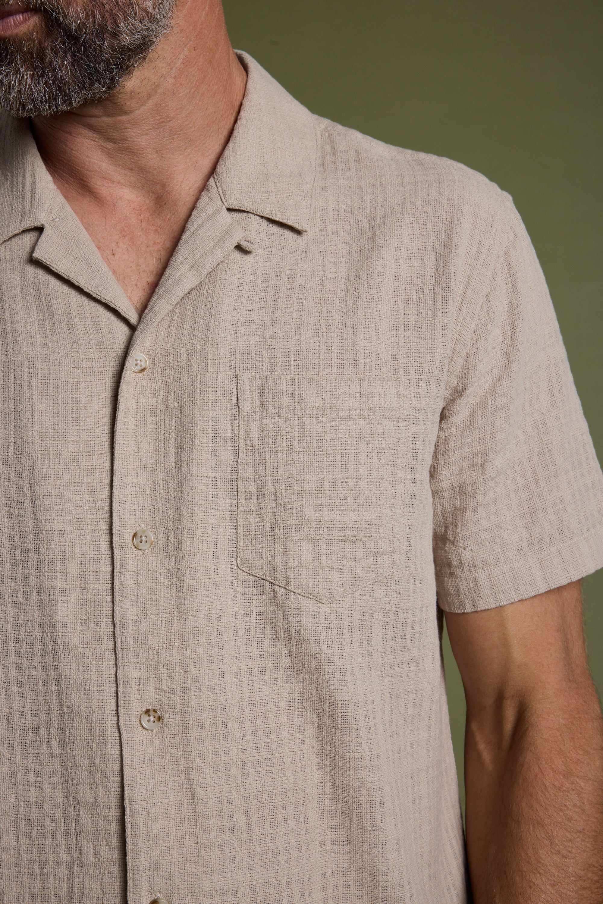 Monty Cotton Cuban Shirt - Image 2