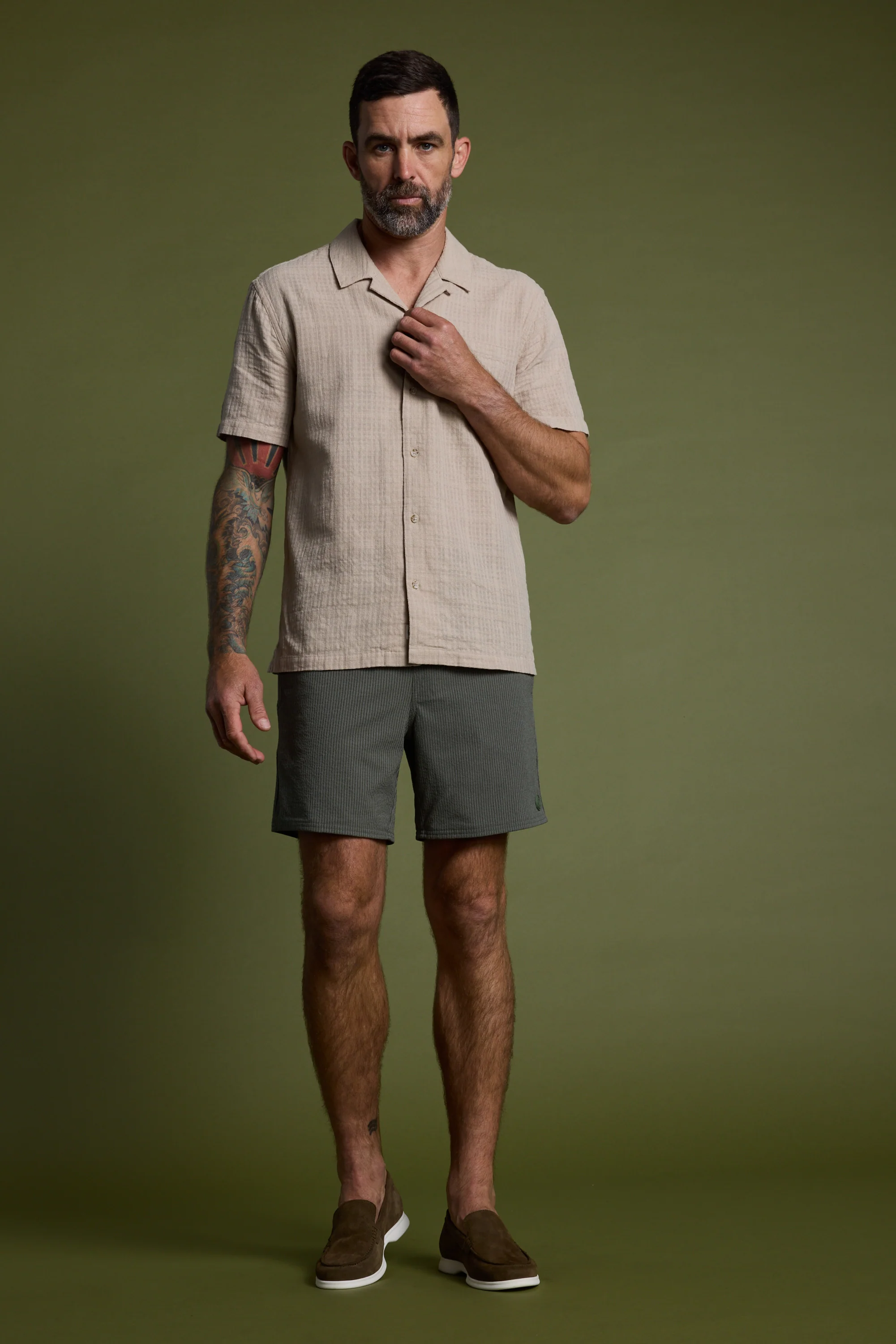 Monty Cotton Cuban Shirt - Image 5