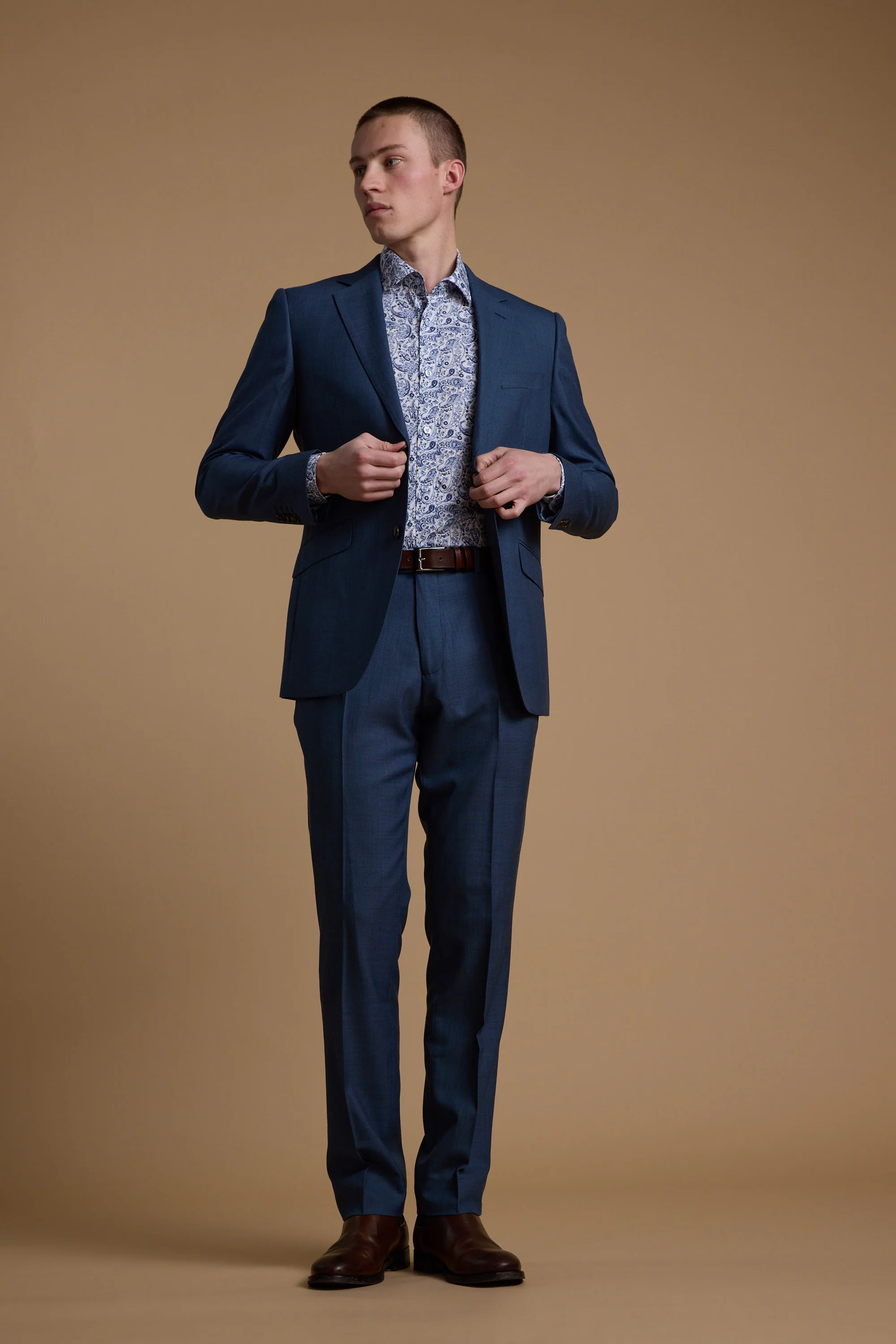 Morden Texture Suit Trouser - Image 3