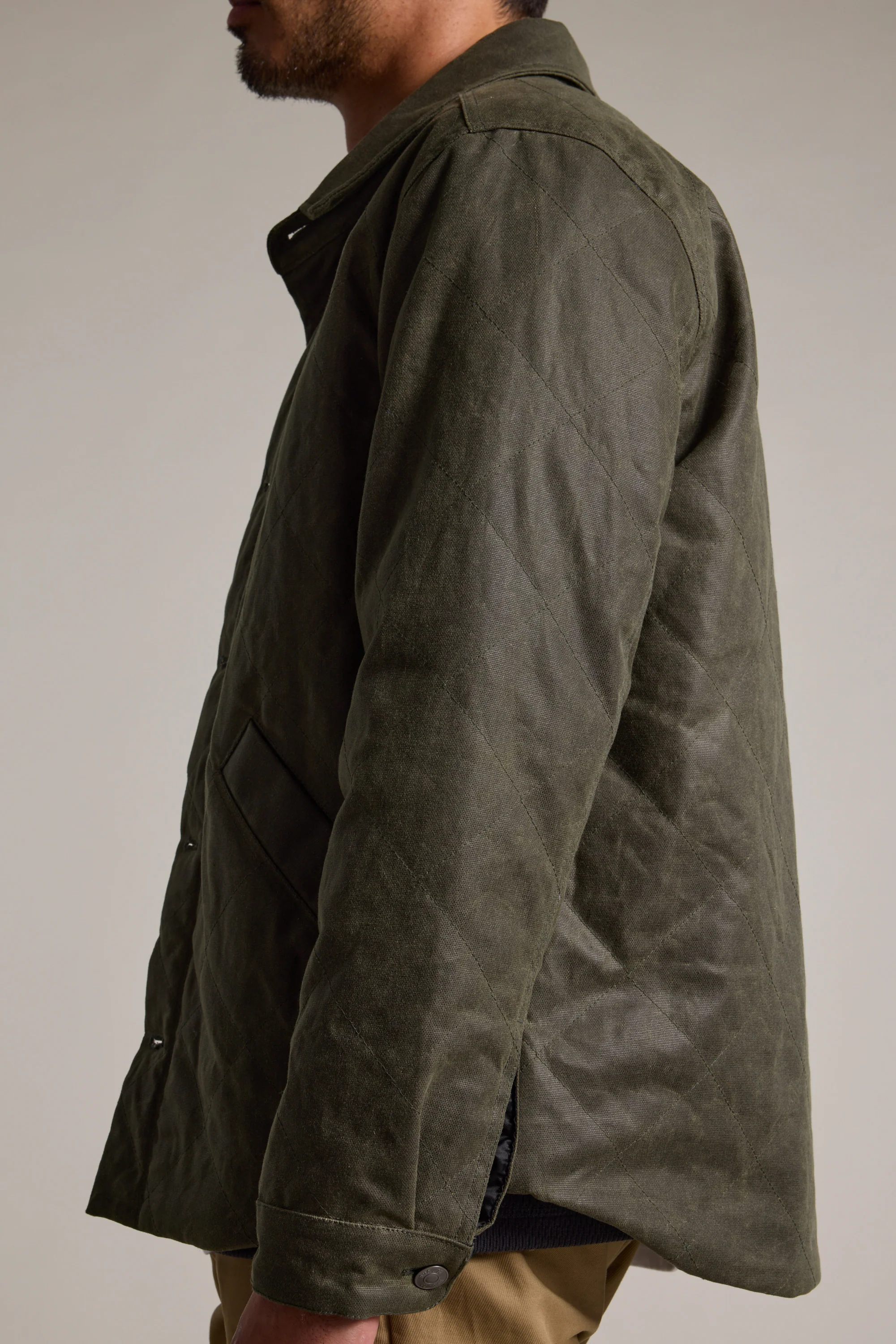 Morton Waxed Cotton Jacket - Image 4