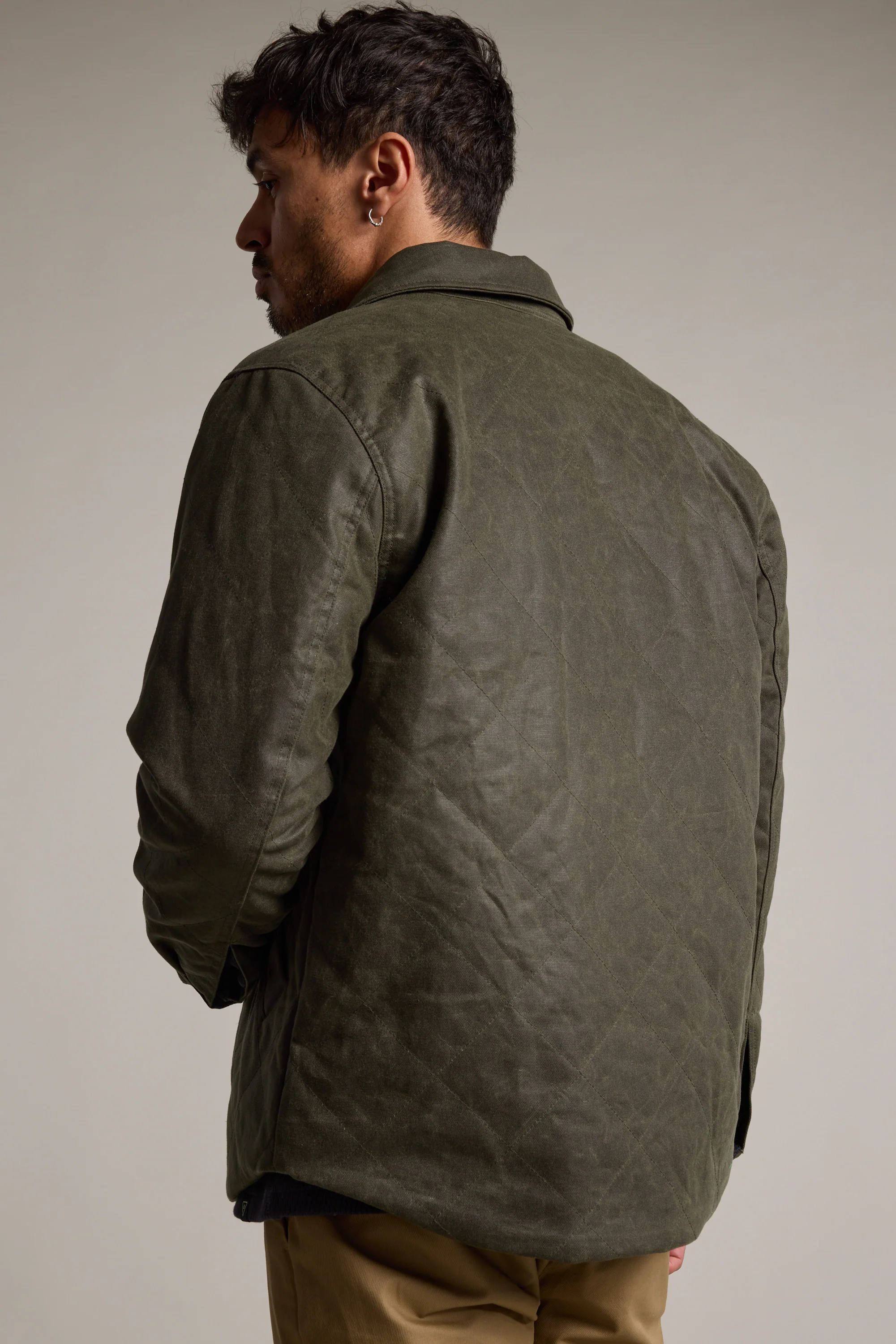 Morton Waxed Cotton Jacket - Image 5