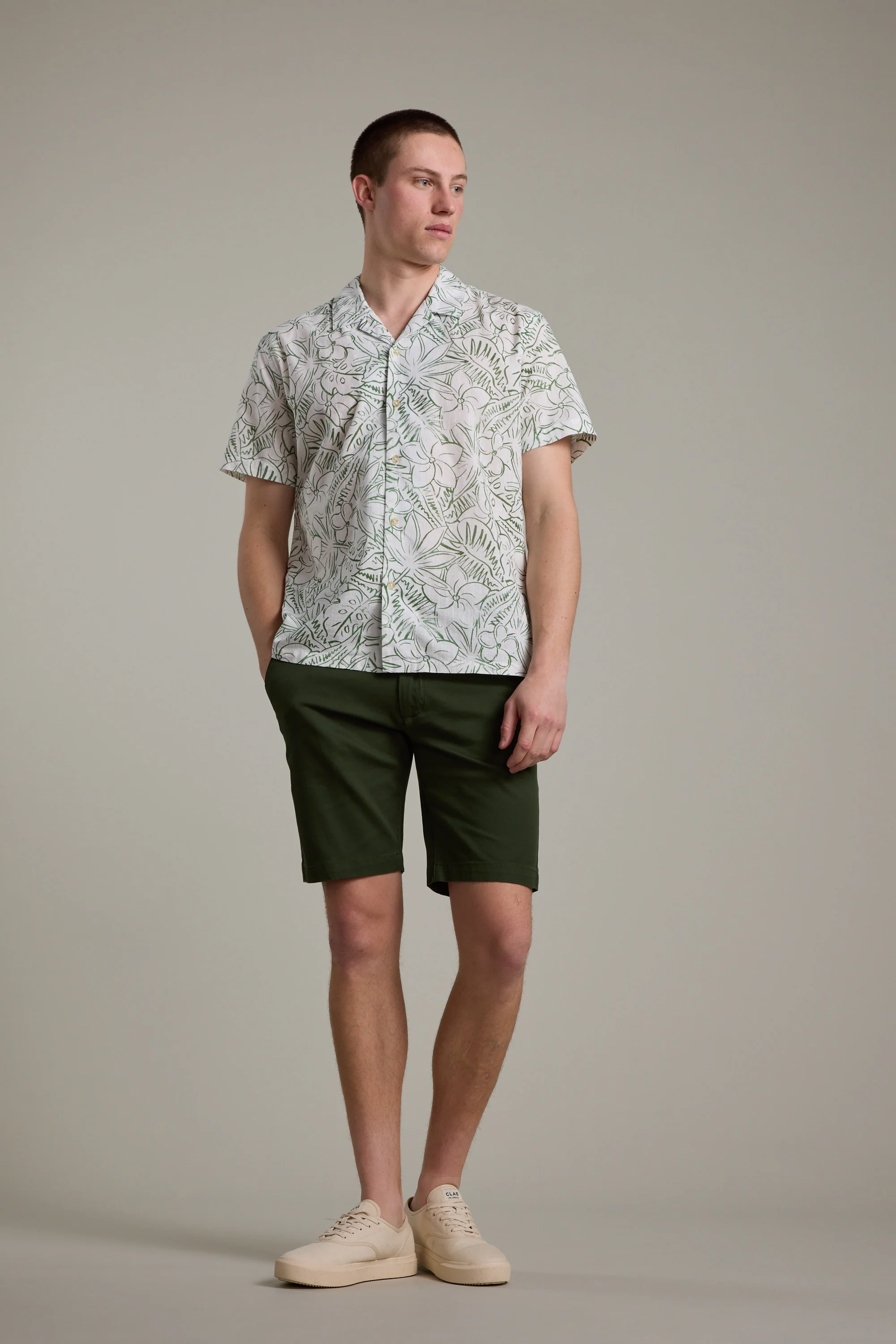 Myrtle Print Cuban Shirt - Image 3