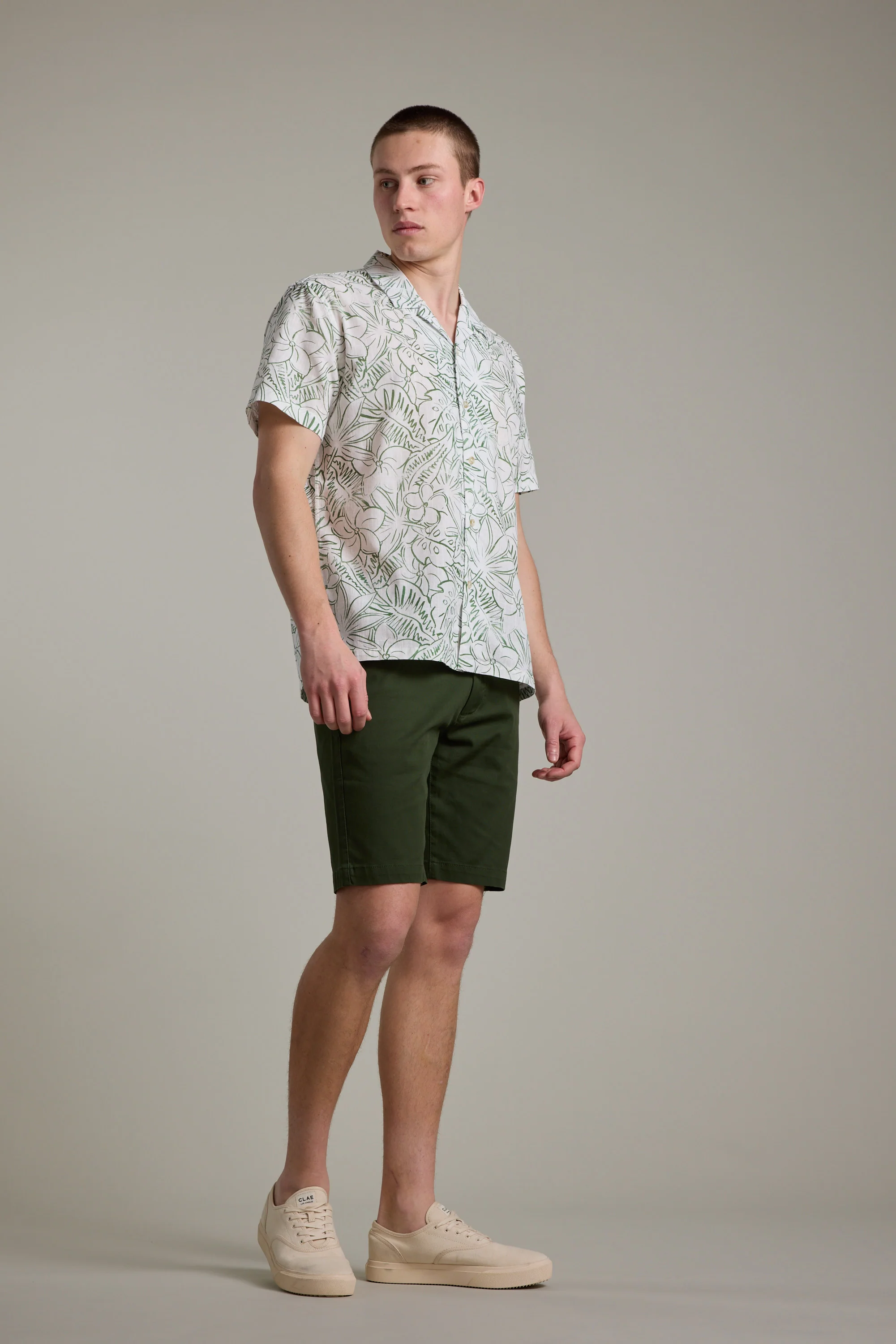 Myrtle Print Cuban Shirt - Image 4