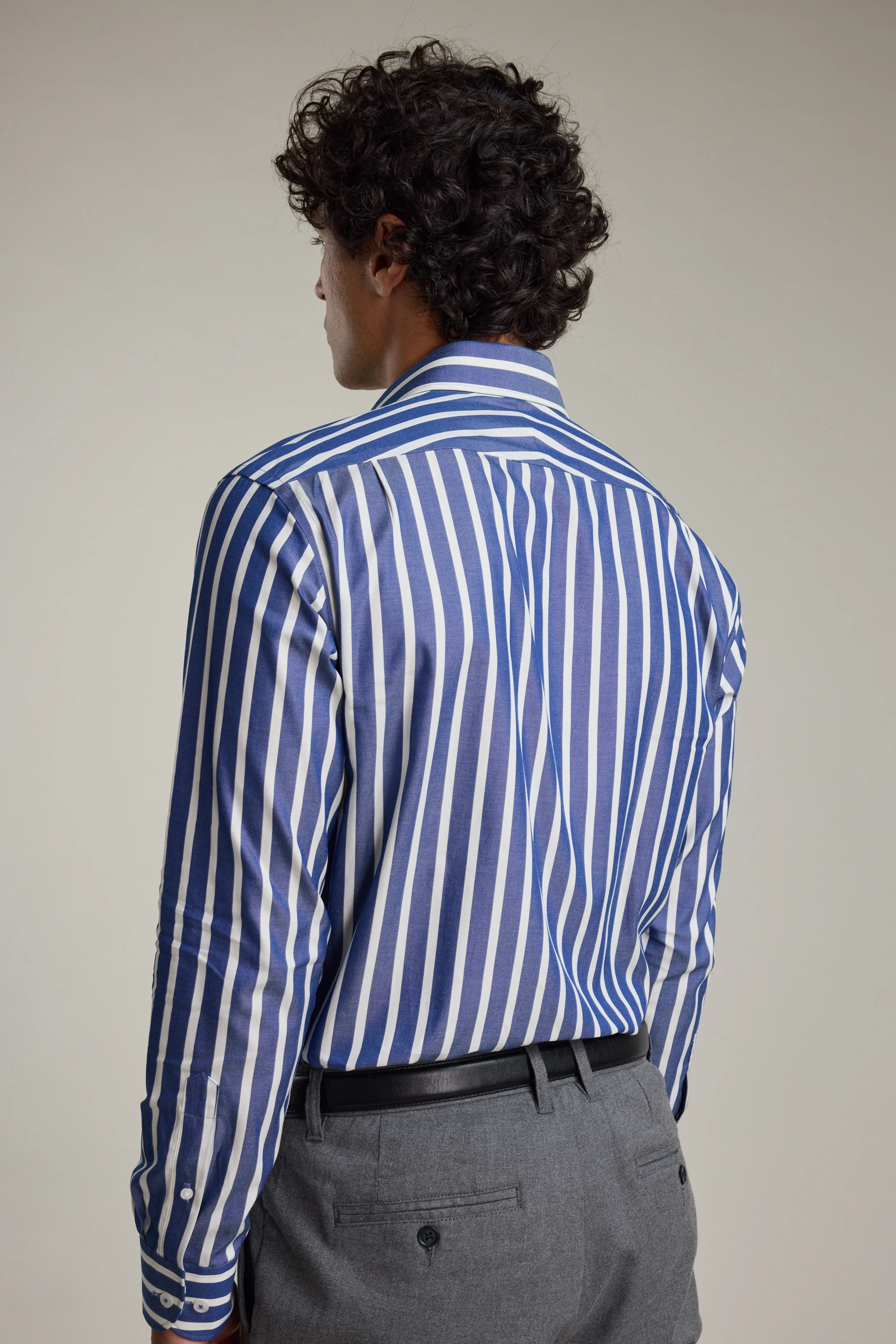 Nandas Stripe Business Shirt - Image 5