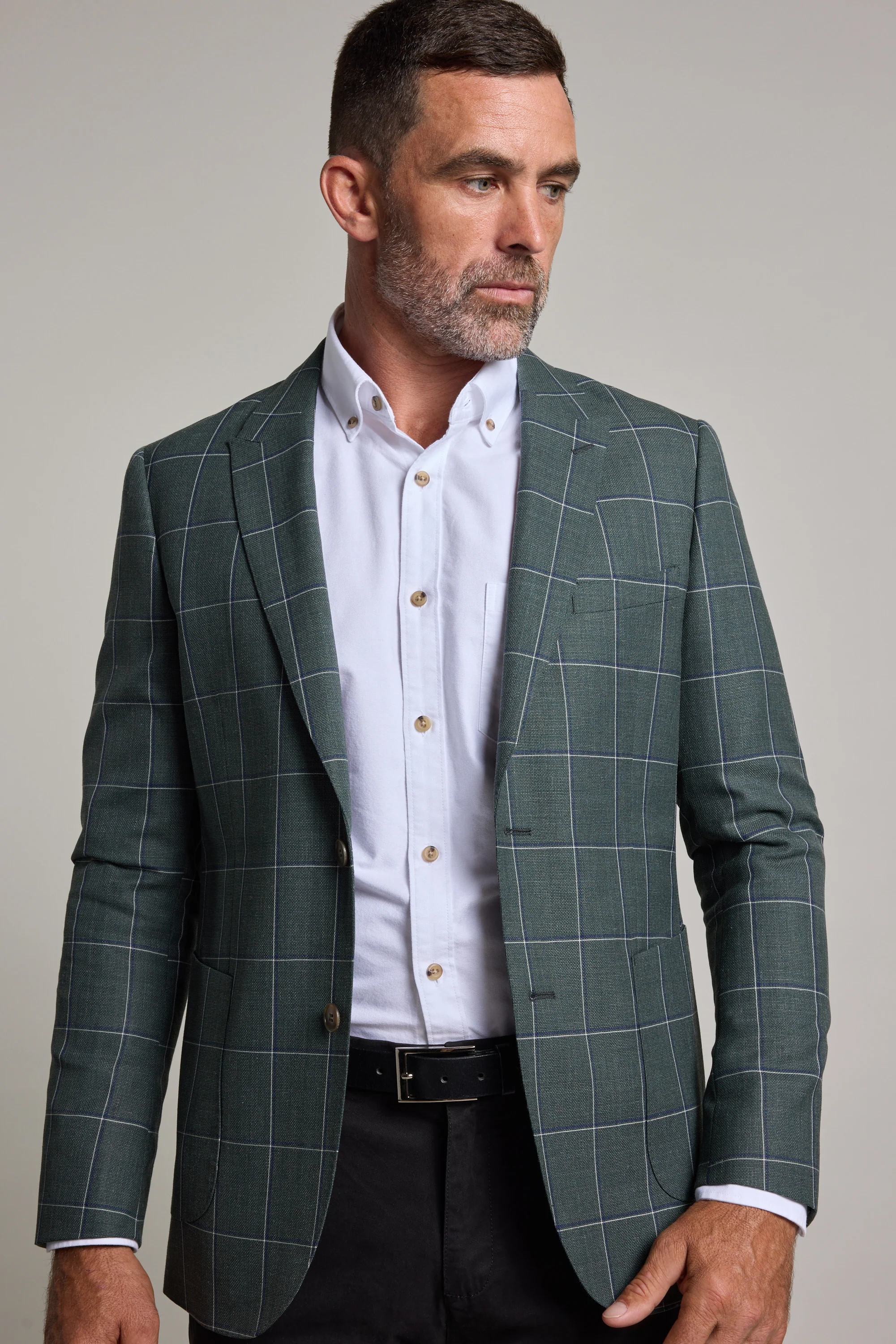 Nathaniel Check Blazer - Image 3