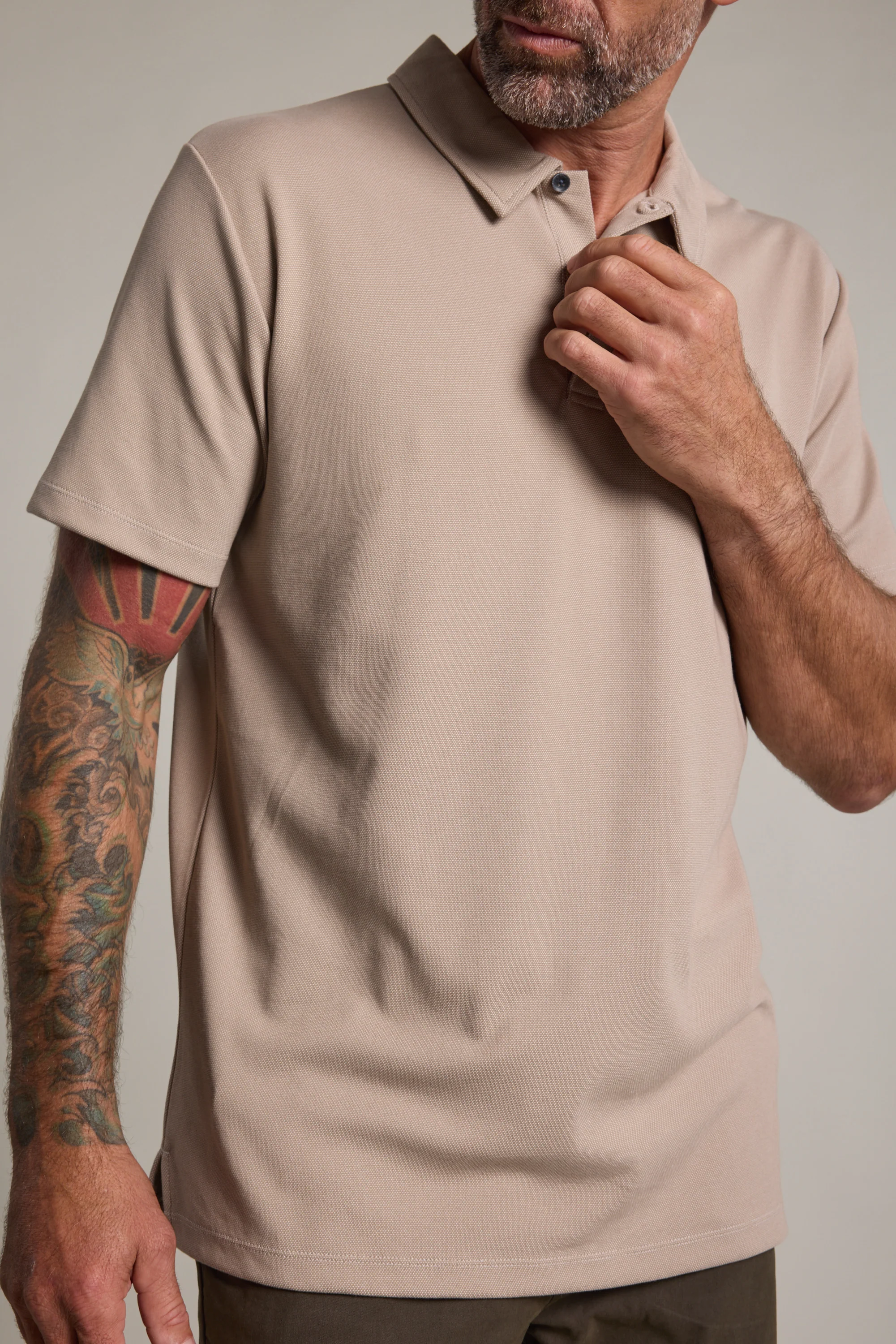 Newland Mercerised Texture Polo - Image 3
