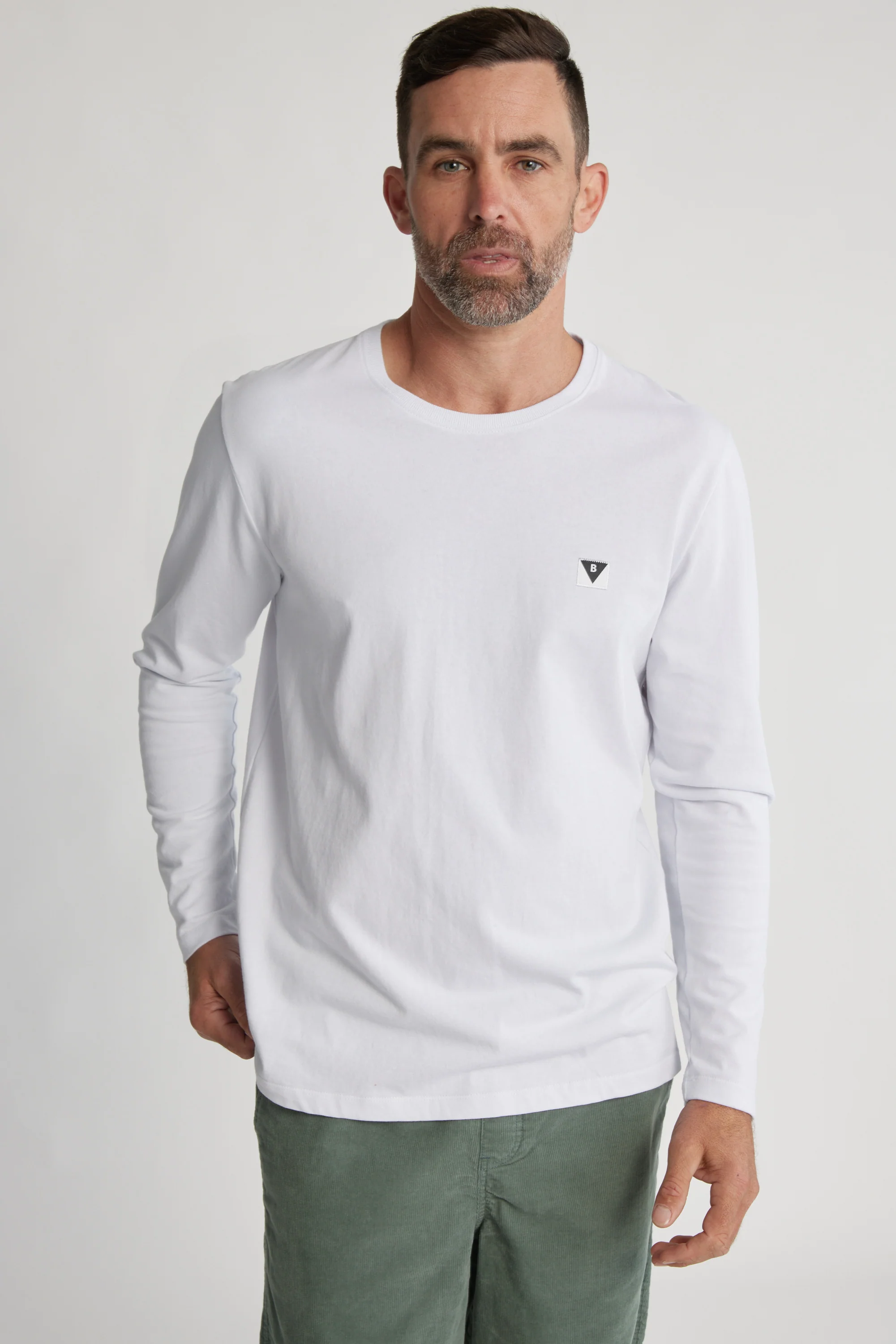 Newton Long Sleeve Washed Tee - Image 2