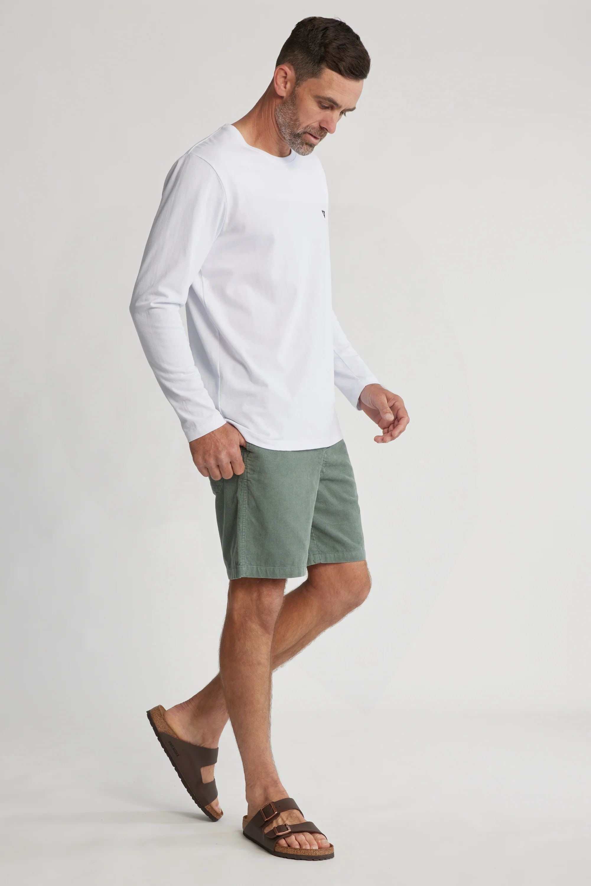 Newton Long Sleeve Washed Tee - Image 4