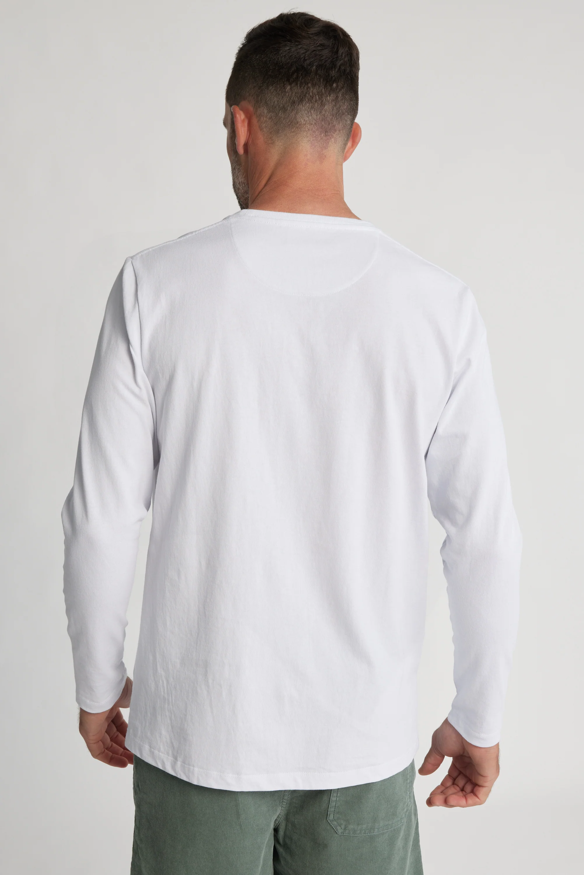 Newton Long Sleeve Washed Tee - Image 5